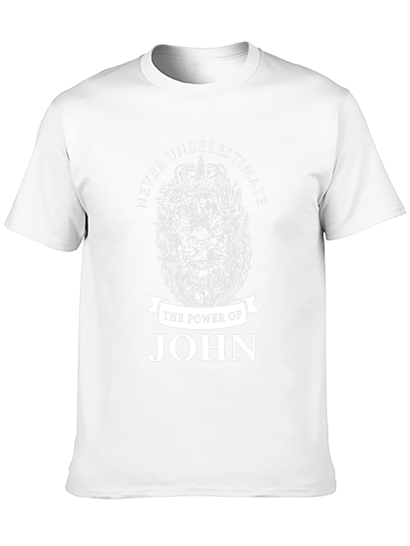 Never Underestimate John Lion T-Shirt