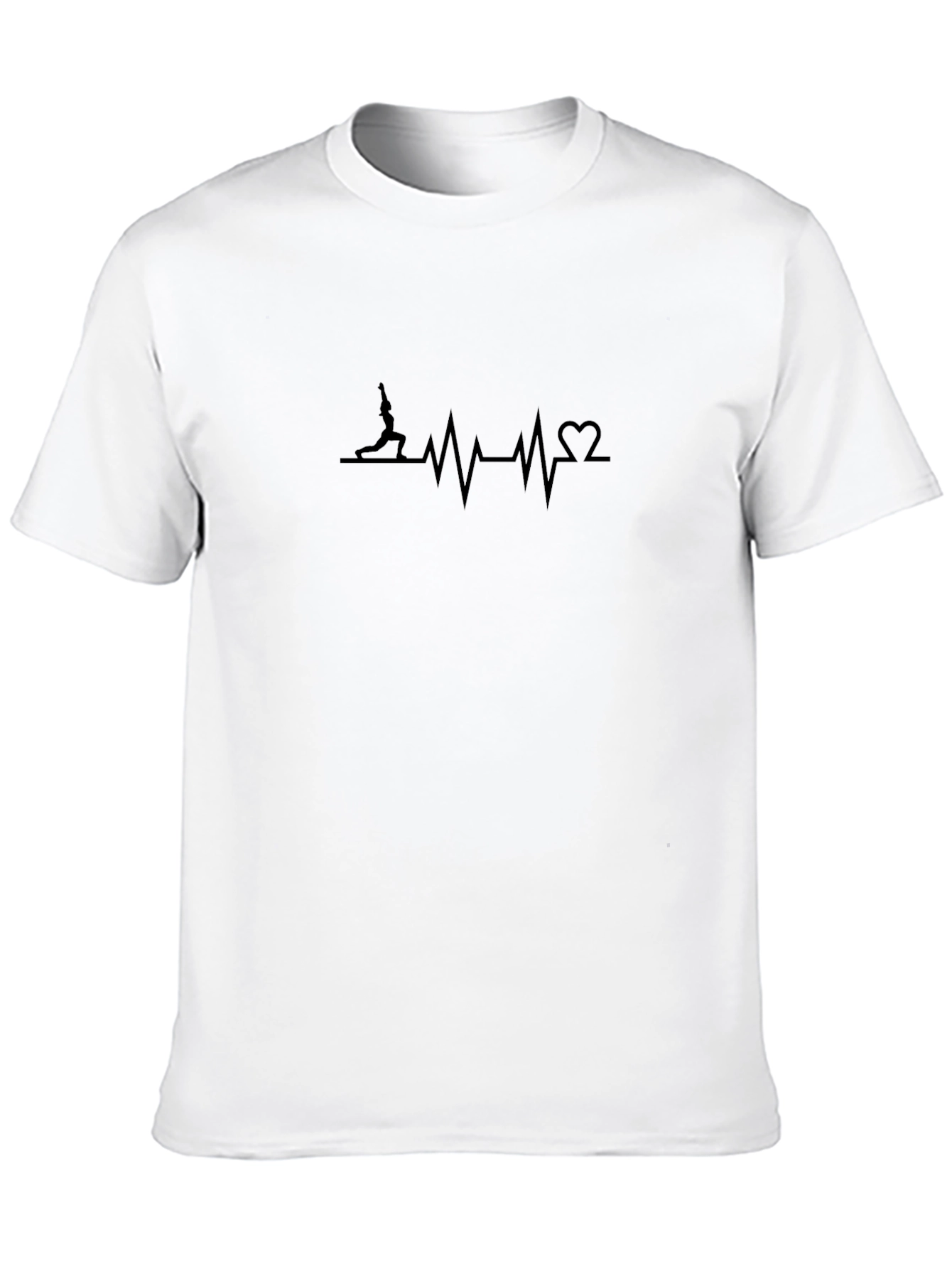 Yoga Heartbeat T-Shirt - Relaxed Fit