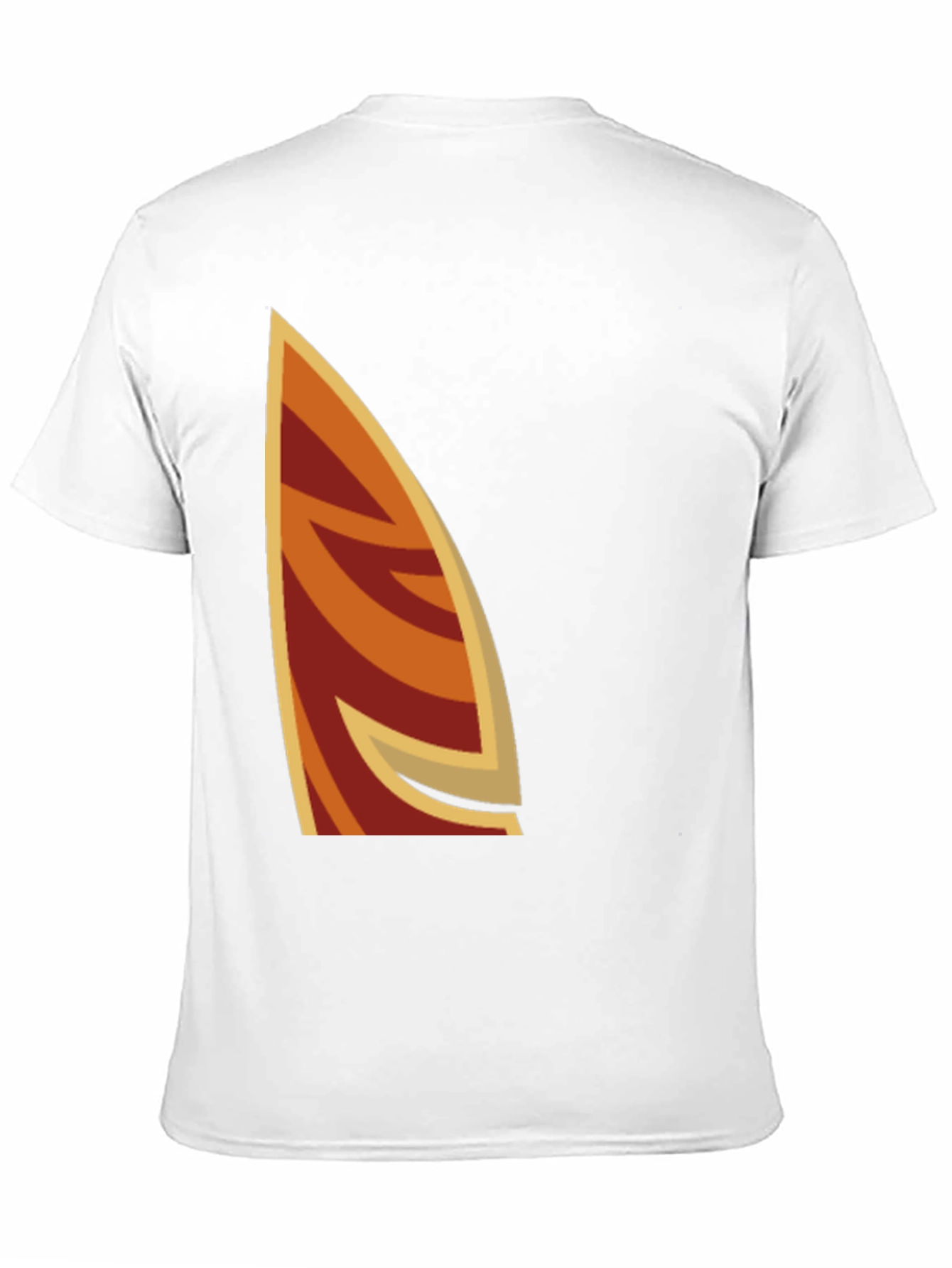 Retro Surfboard T-Shirt - Black Cotton Tee
