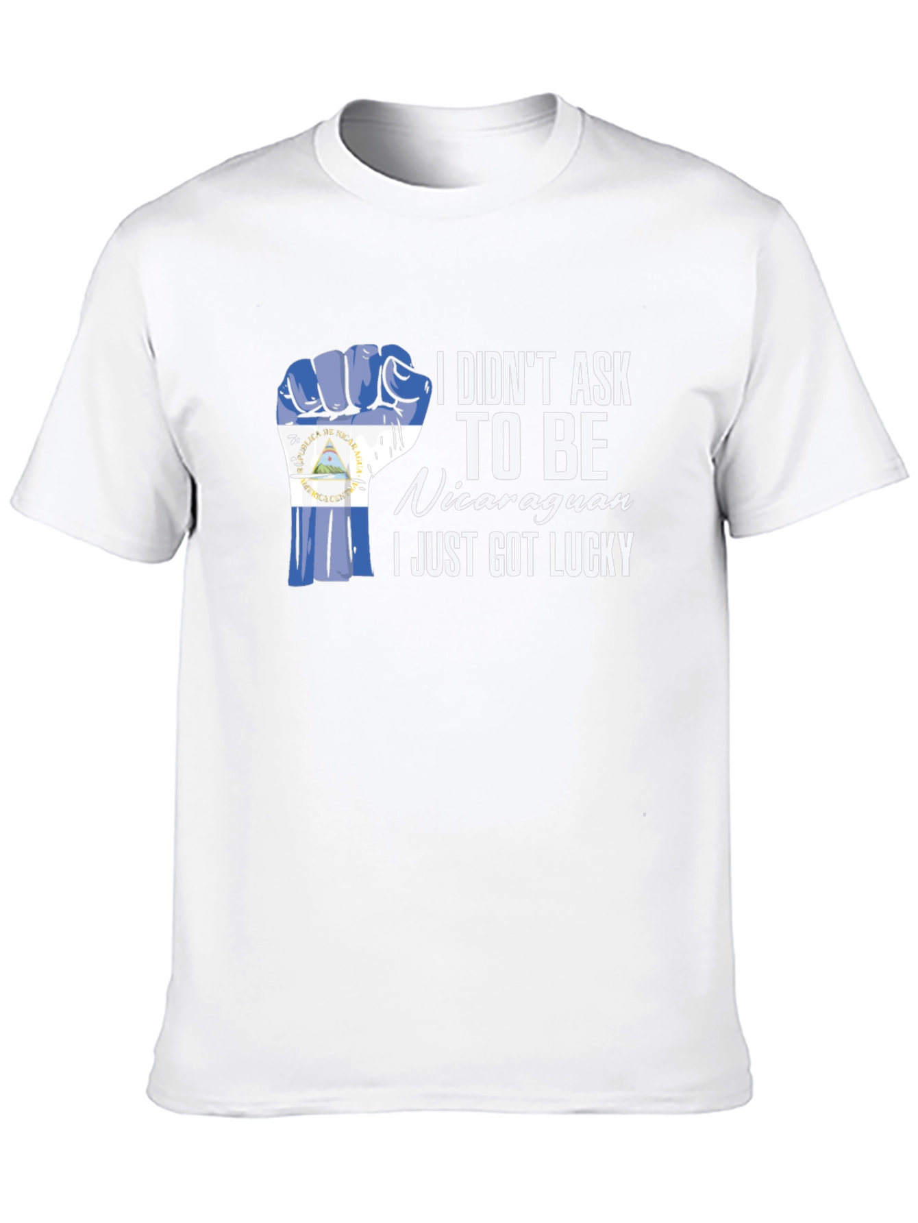 Nicaraguan Pride Graphic Tee - Lucky & Proud
