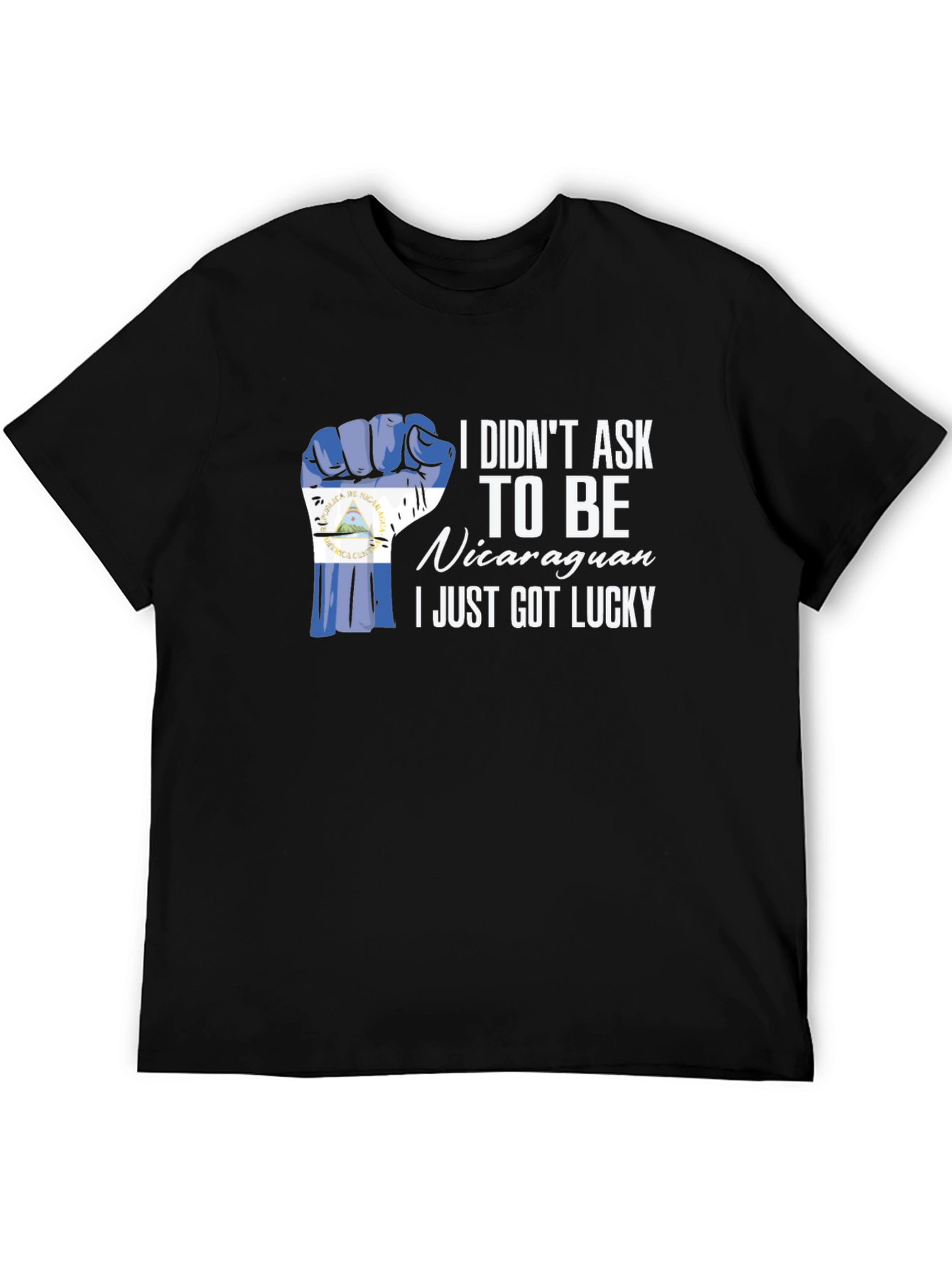 Nicaraguan Pride Graphic Tee - Lucky & Proud