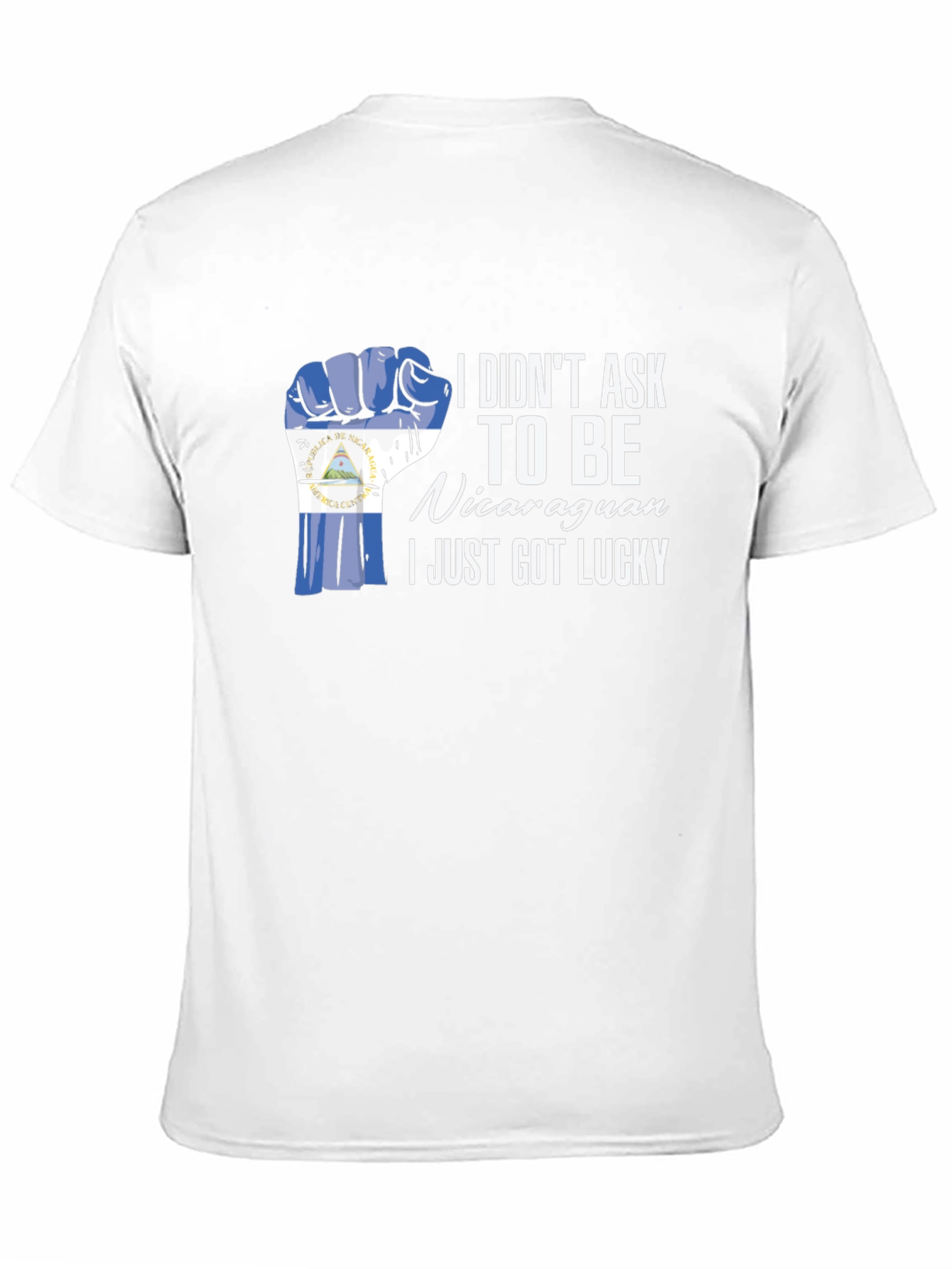 Nicaraguan Pride Graphic Tee - Lucky & Proud