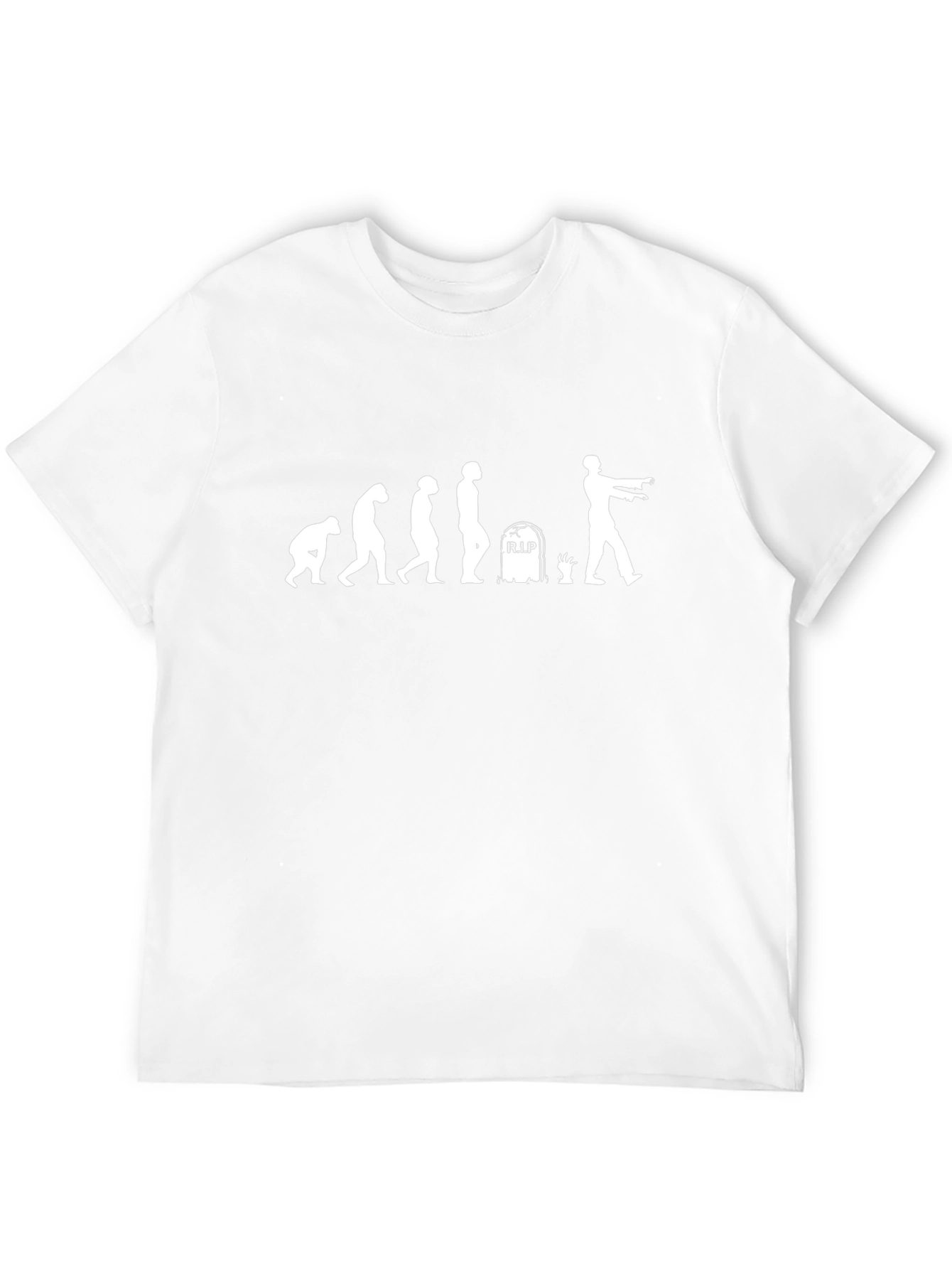 Evolution of Zombie T-Shirt - Undead Humor