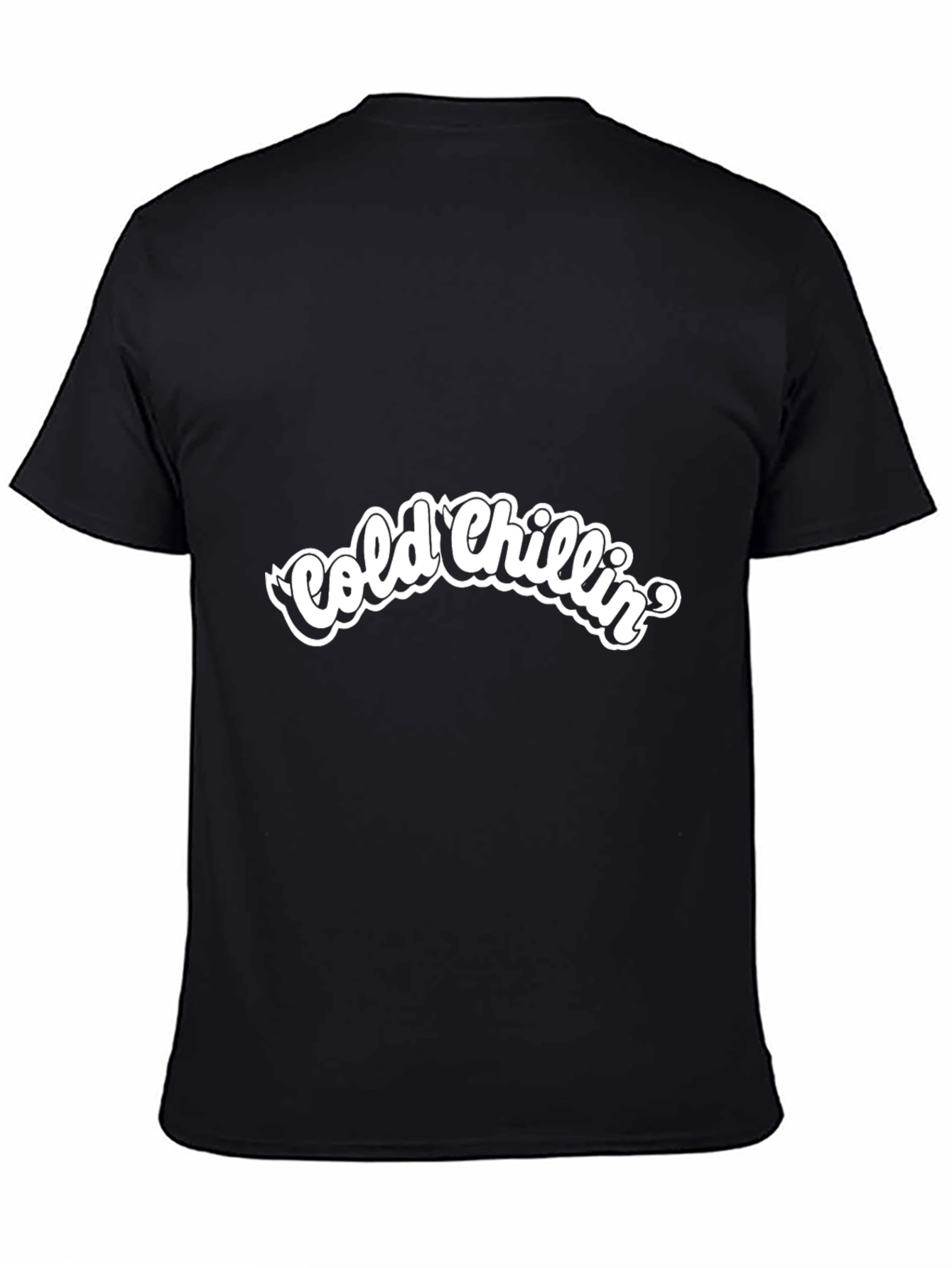 Cold Chillin Graphic Black T-Shirt
