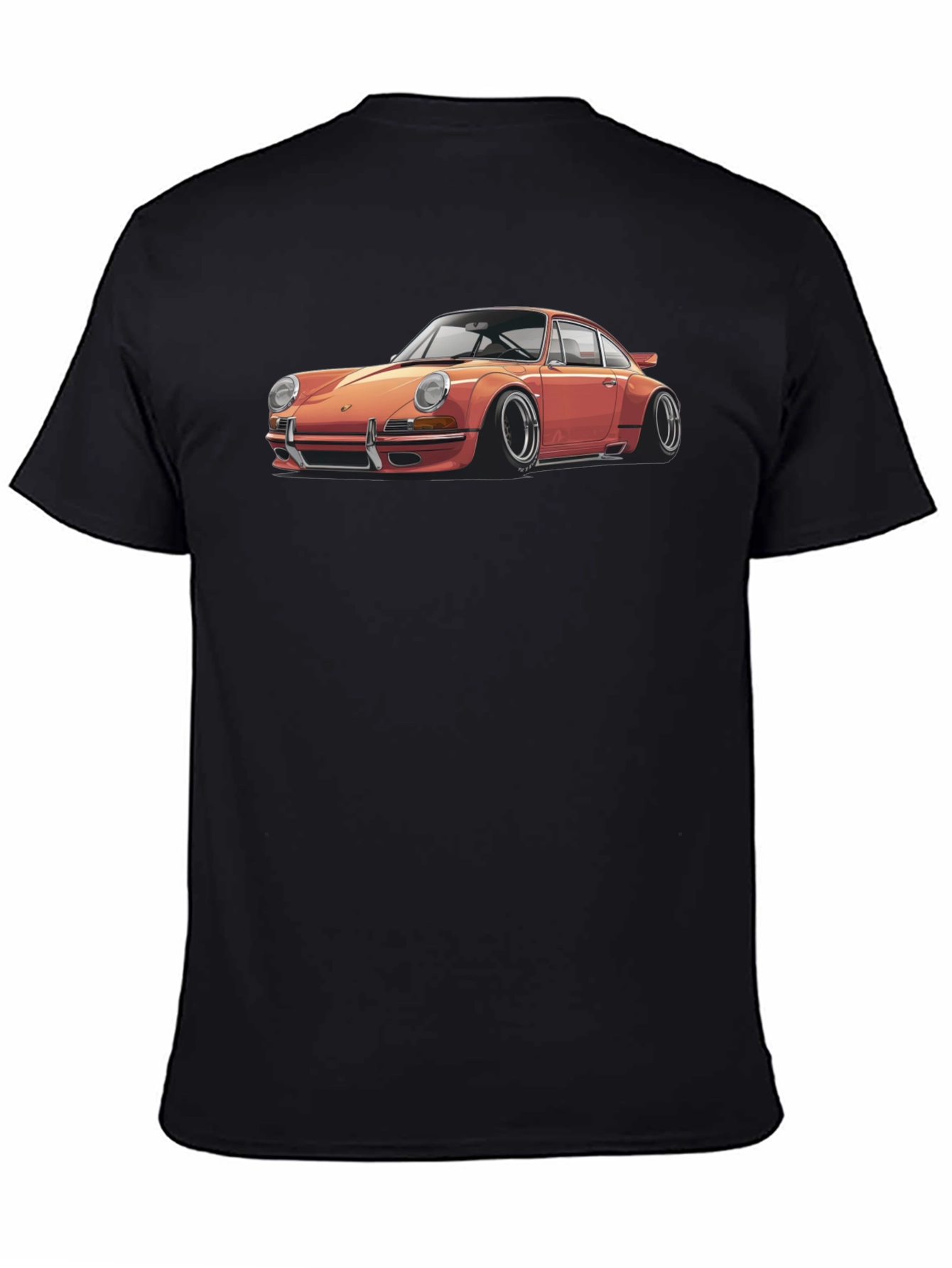 Classic Car Graphic Tee - Black