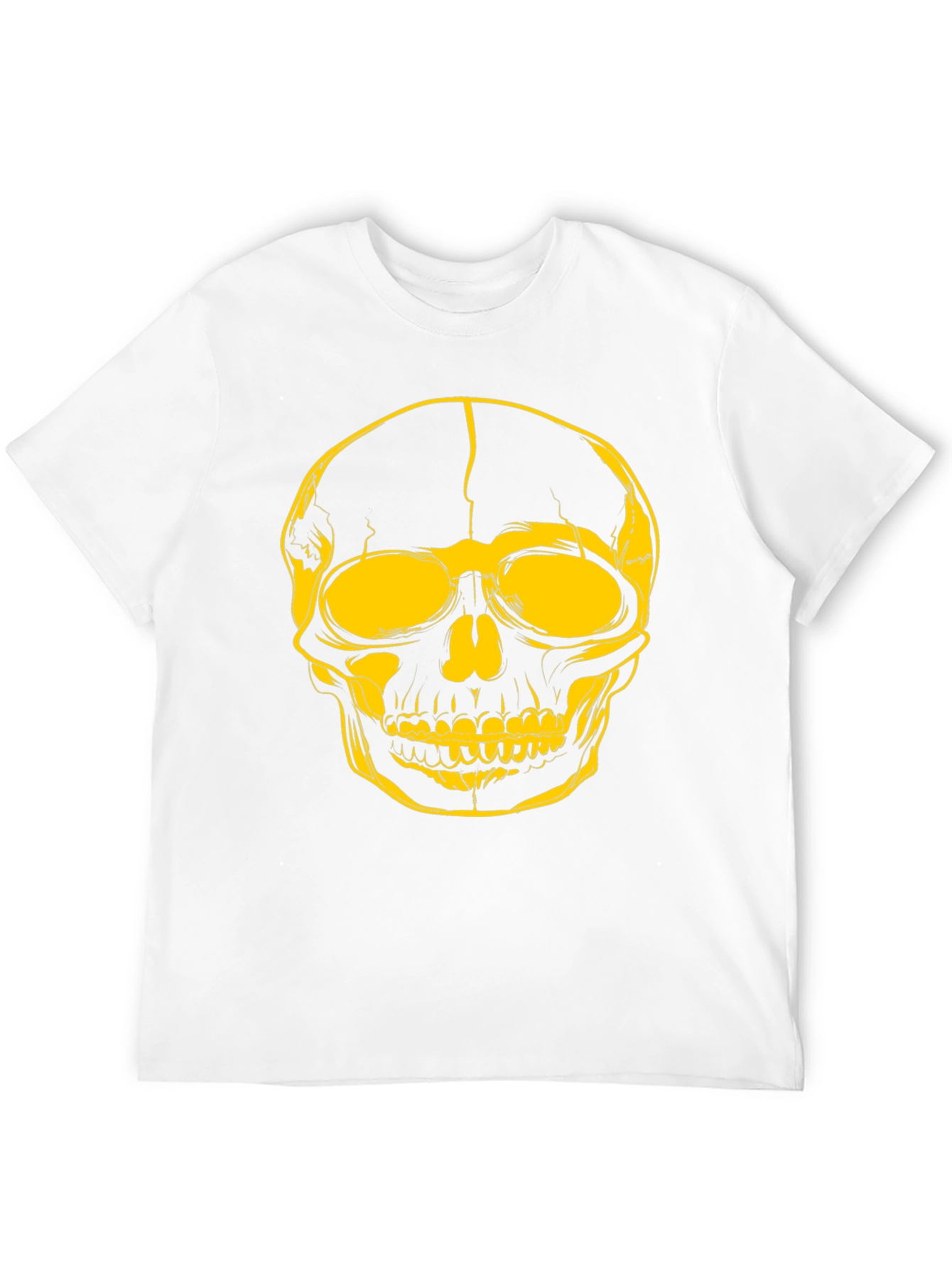 Skull Graphic T-Shirt - Edgy Streetwear