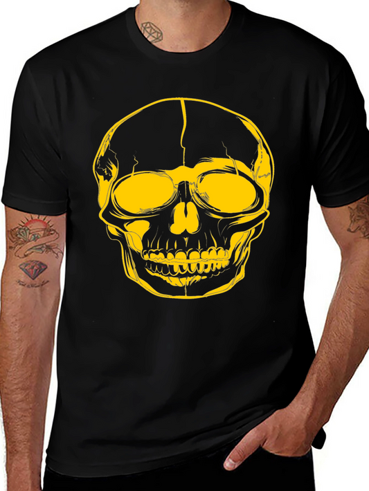 Skull Graphic T-Shirt - Edgy Streetwear