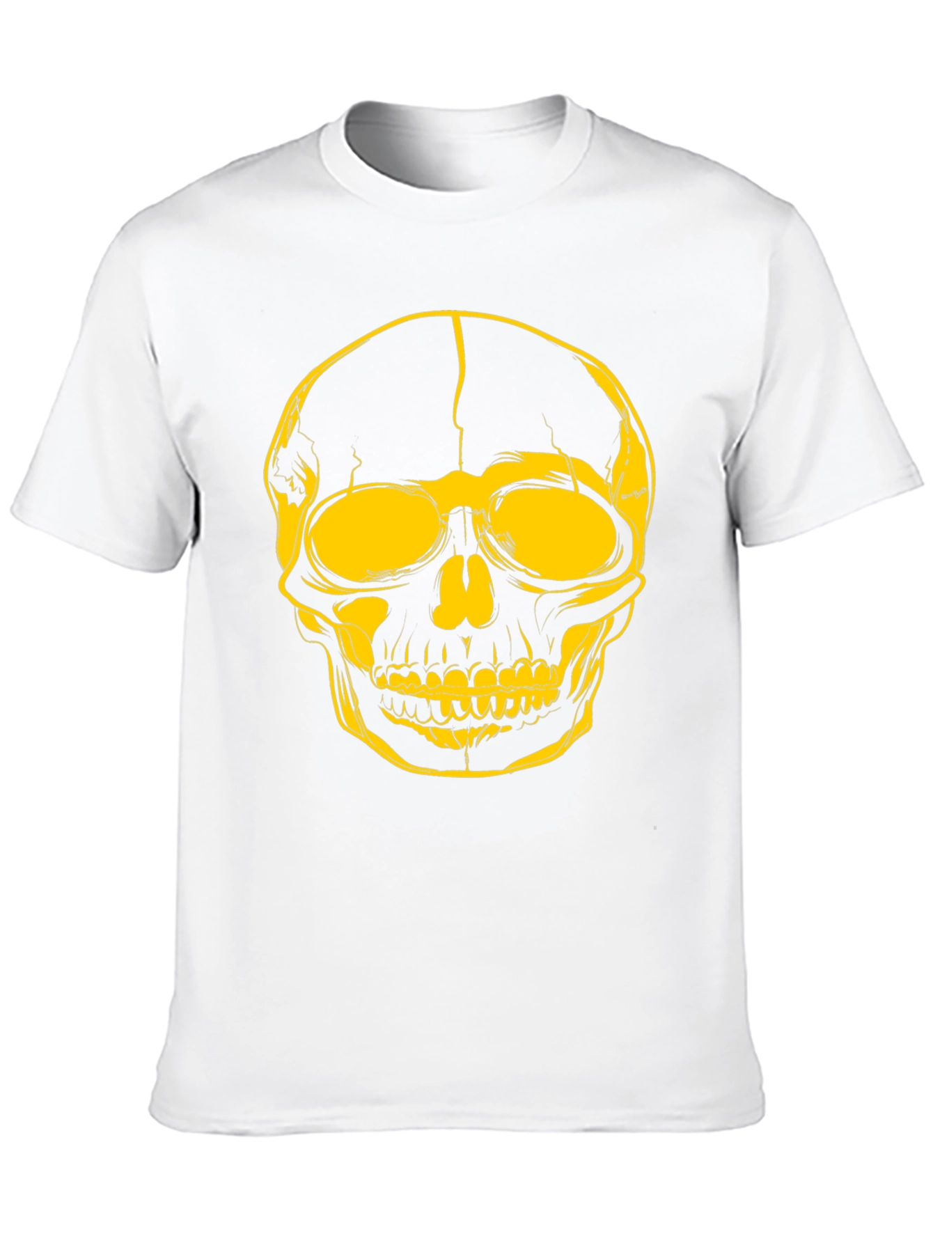 Skull Graphic T-Shirt - Edgy Streetwear