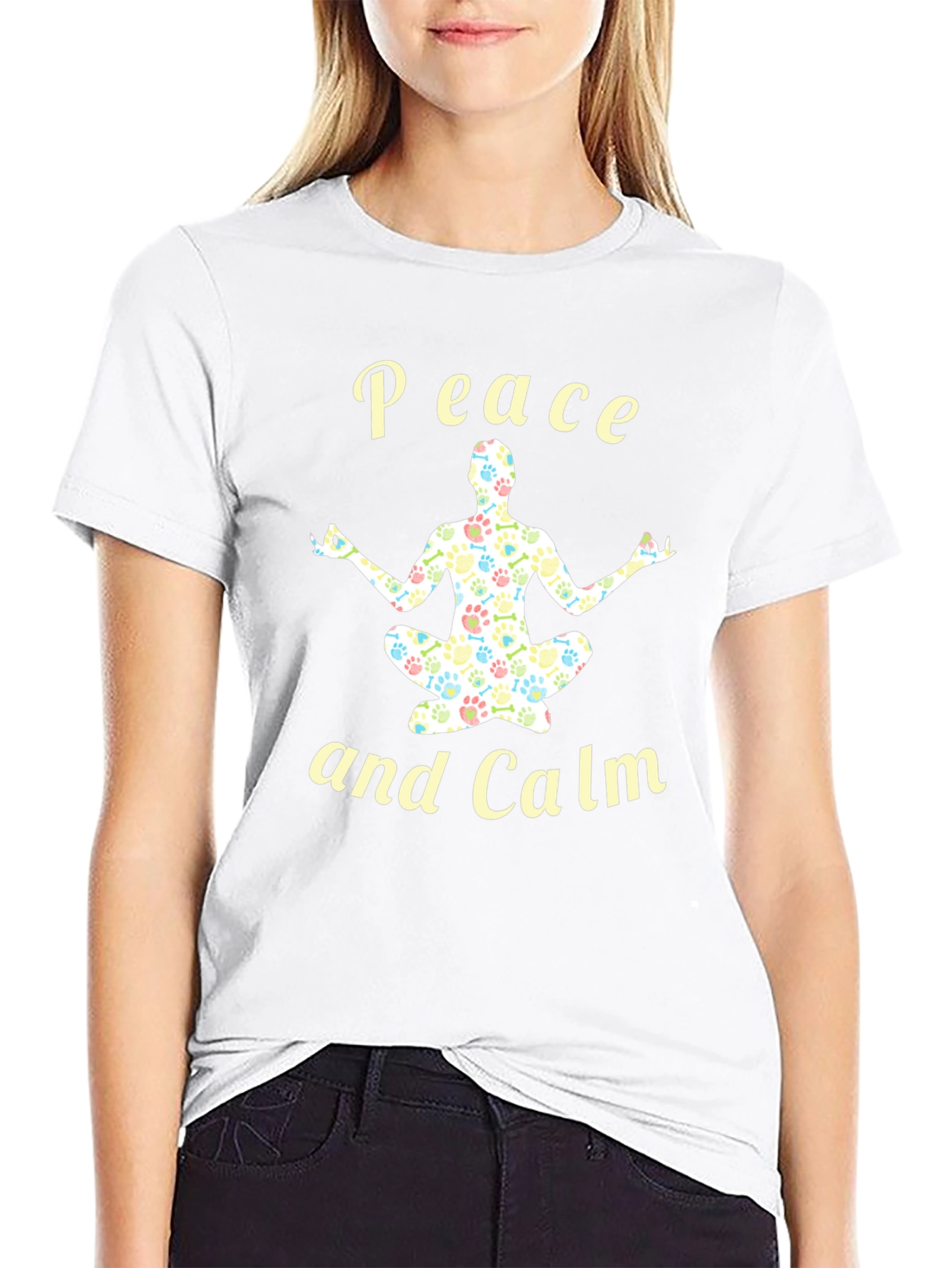 Peace and Calm Yoga T-Shirt