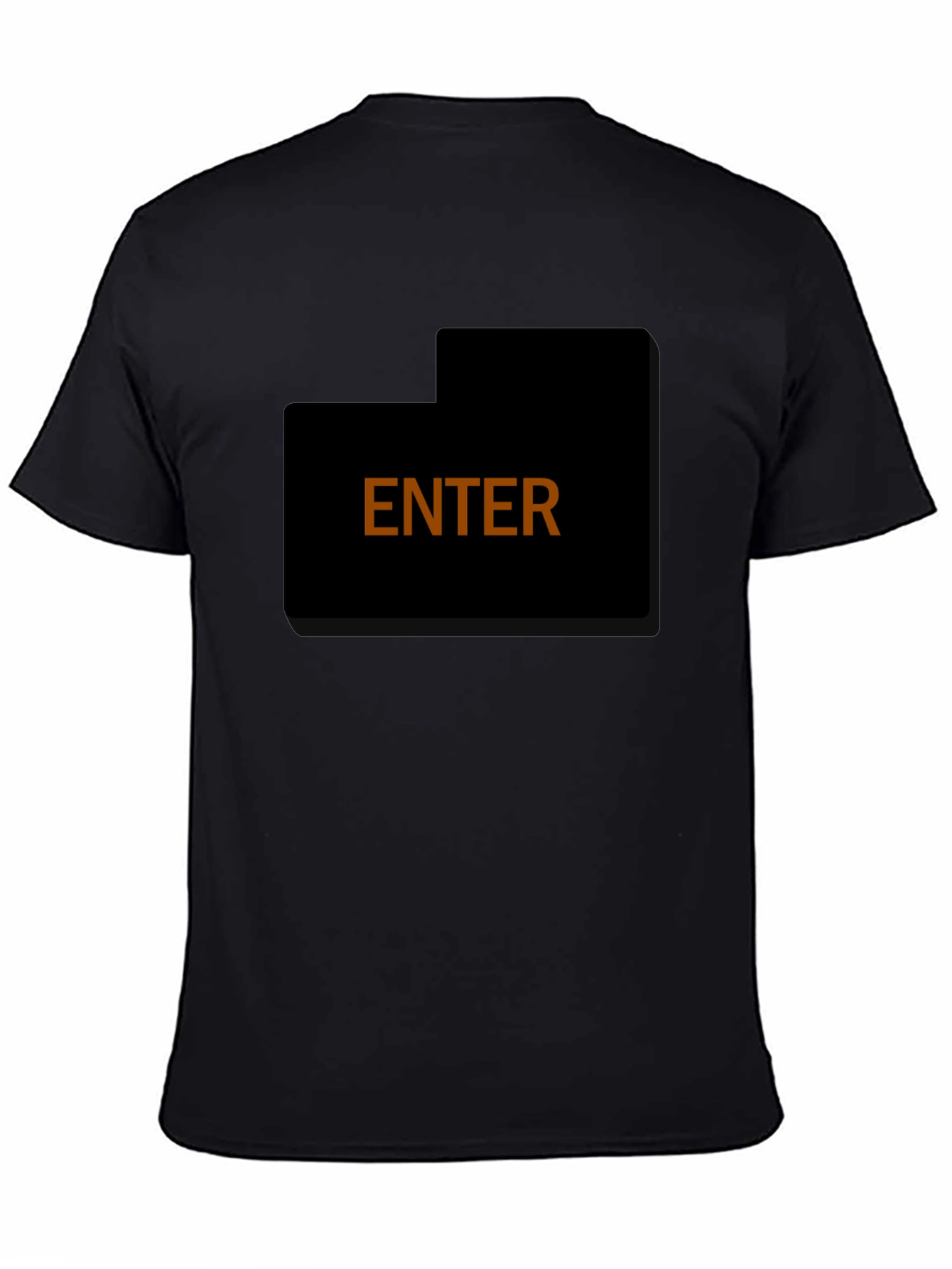 Enter T-Shirt - Simple Bold Design Comfortable Fit