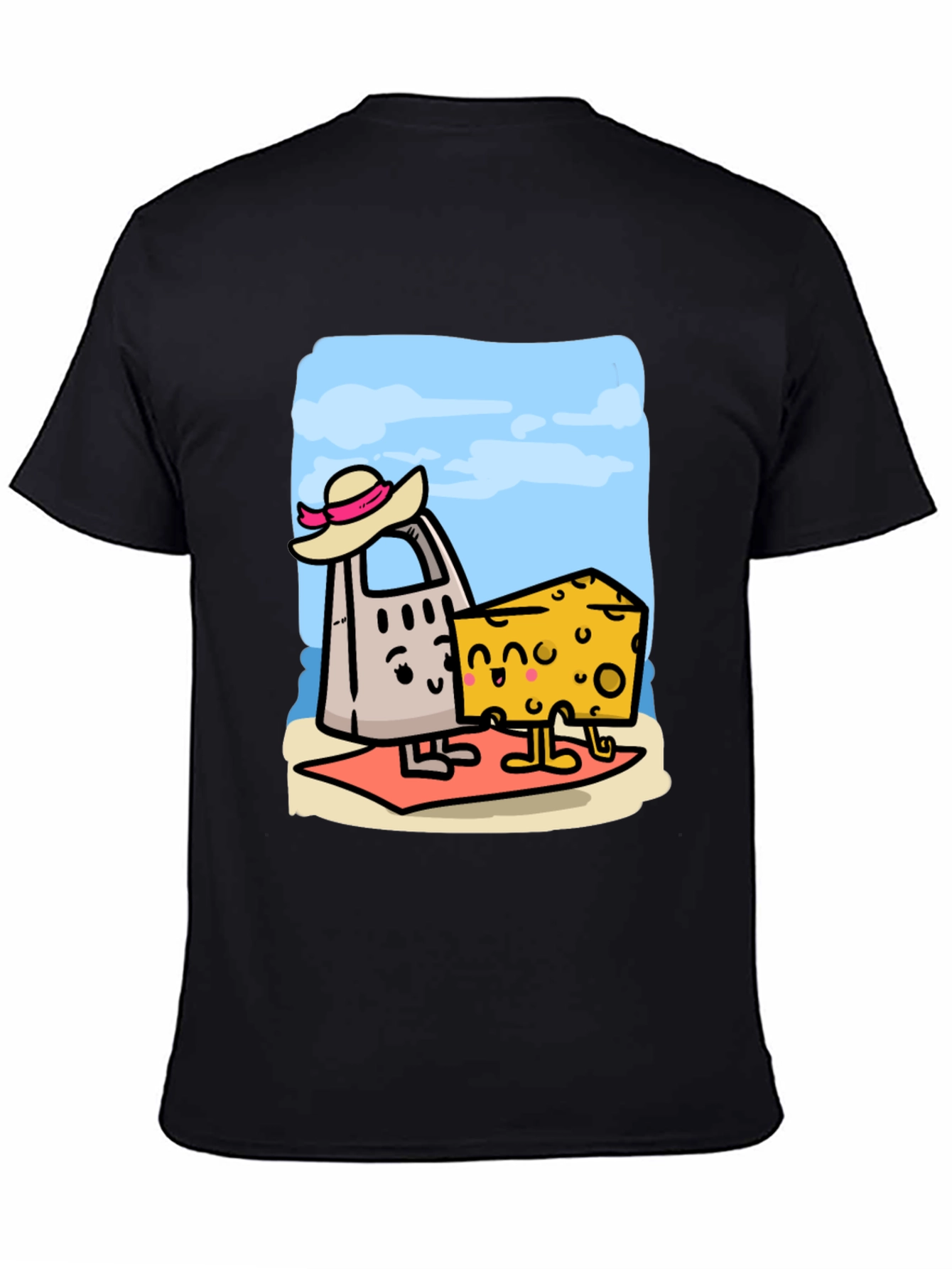 Funny Cheese Grater & Cheese T-Shirt