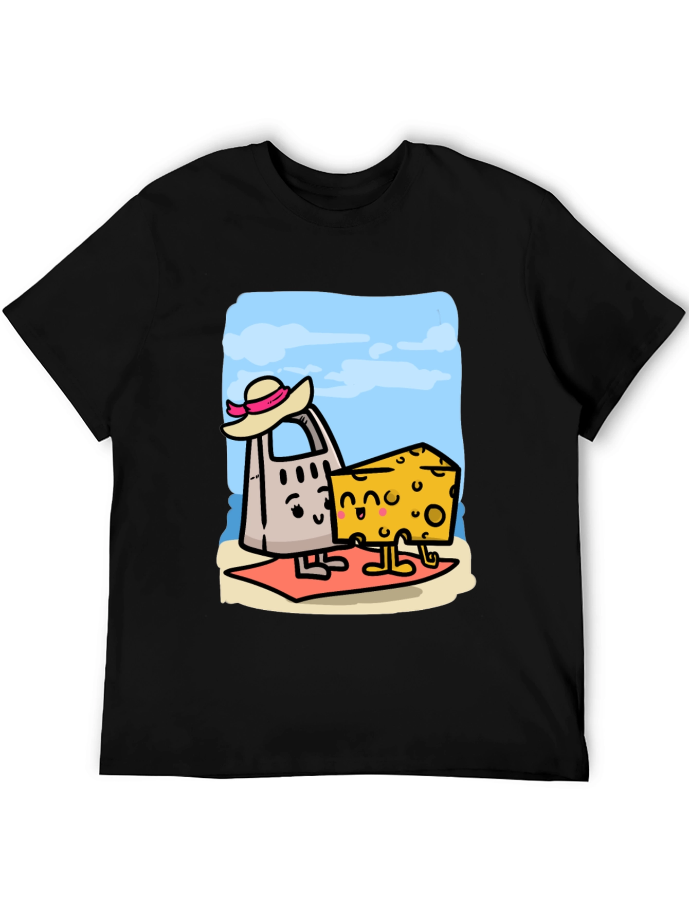 Funny Cheese Grater & Cheese T-Shirt