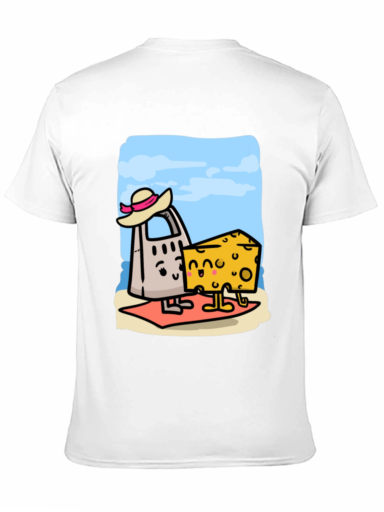 Funny Cheese Grater & Cheese T-Shirt
