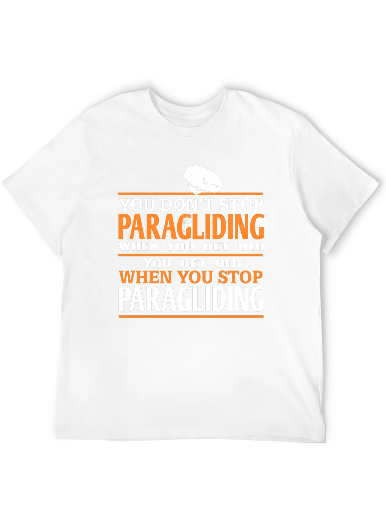 Paragliding Never Stop T-Shirt