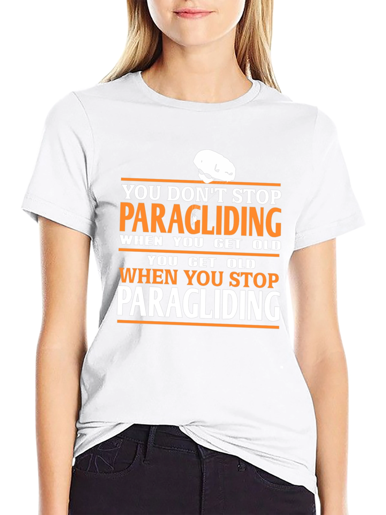Paragliding Never Stop T-Shirt