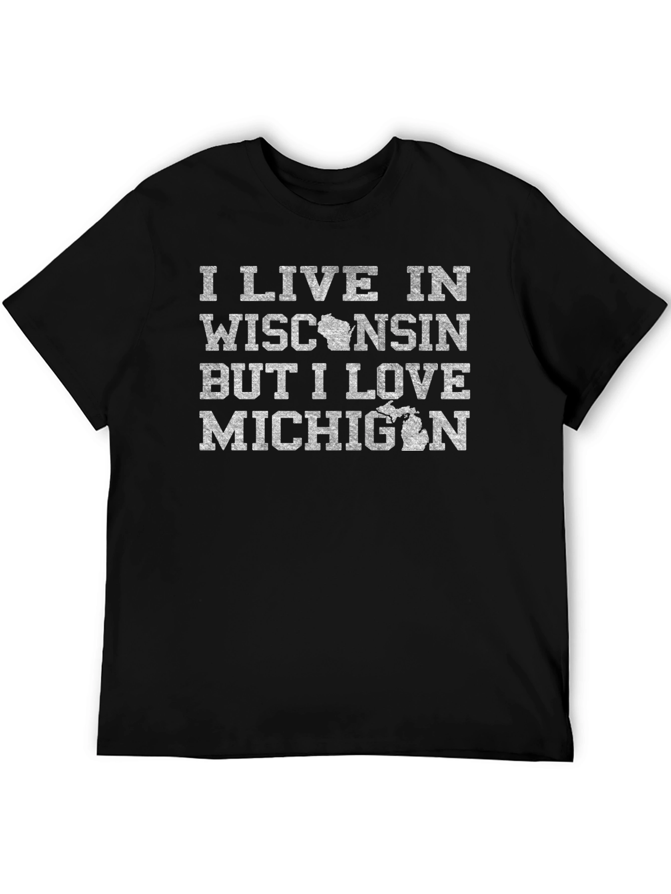 Wisconsin Resident Michigan Lover Graphic Tee