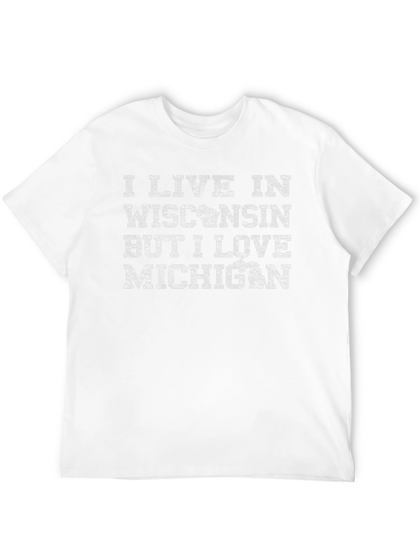 Wisconsin Resident Michigan Lover Graphic Tee