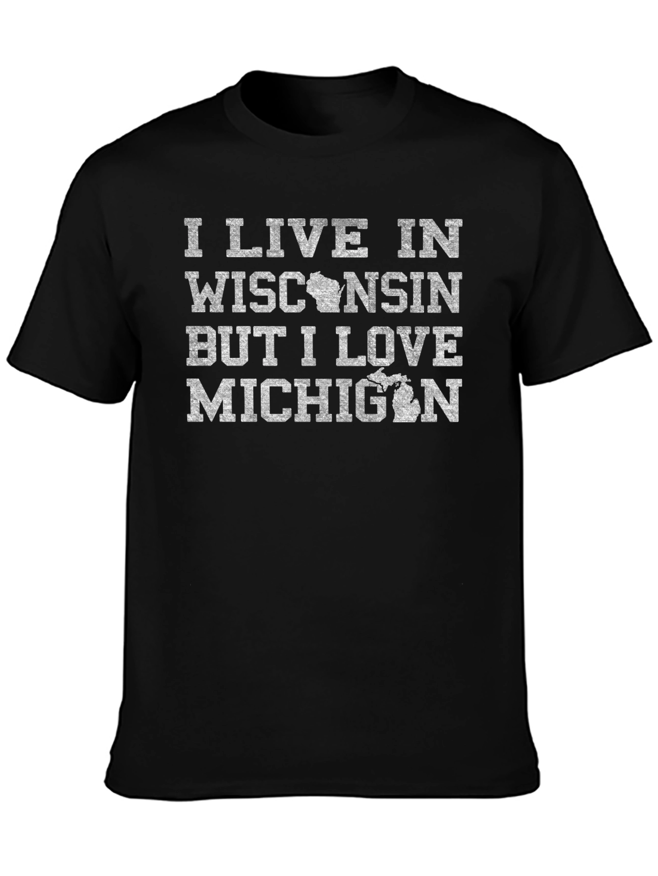 Wisconsin Resident Michigan Lover Graphic Tee