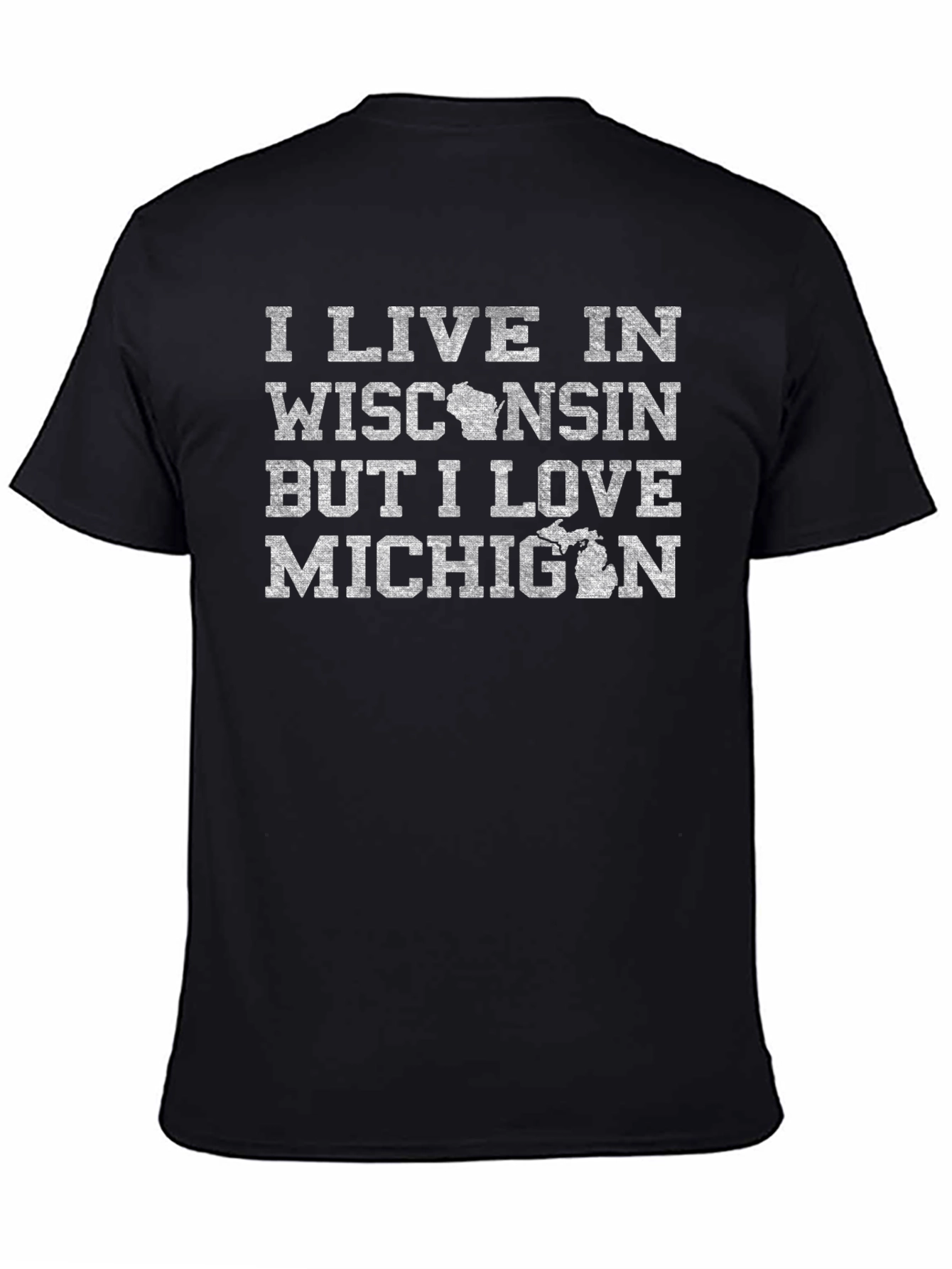 Wisconsin Resident Michigan Lover Graphic Tee