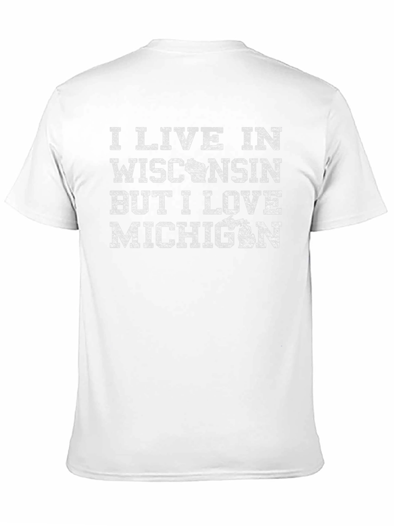 Wisconsin Resident Michigan Lover Graphic Tee