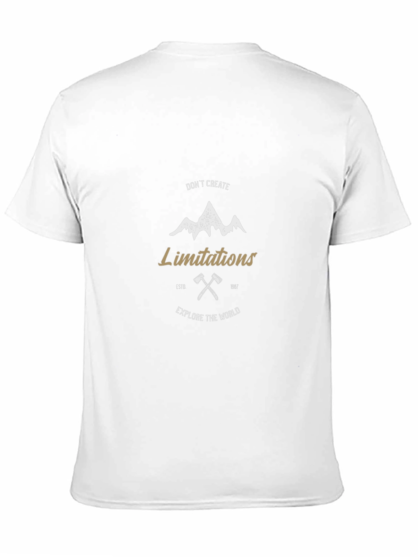 Motivational Mountain Adventure Graphic Tee