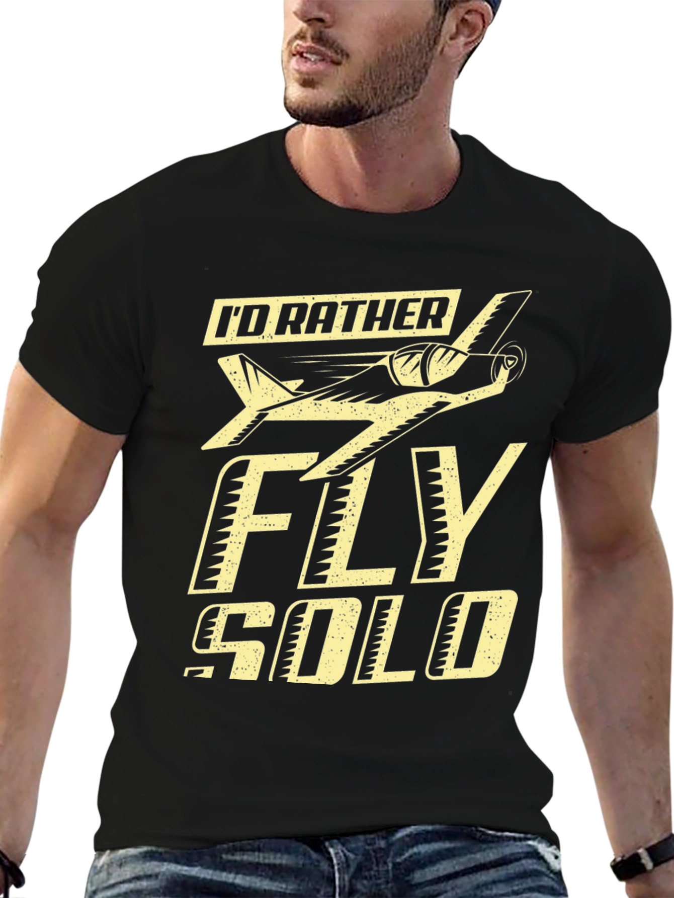 Fly Solo Graphic Tee - Pilot Aviation T-Shirt