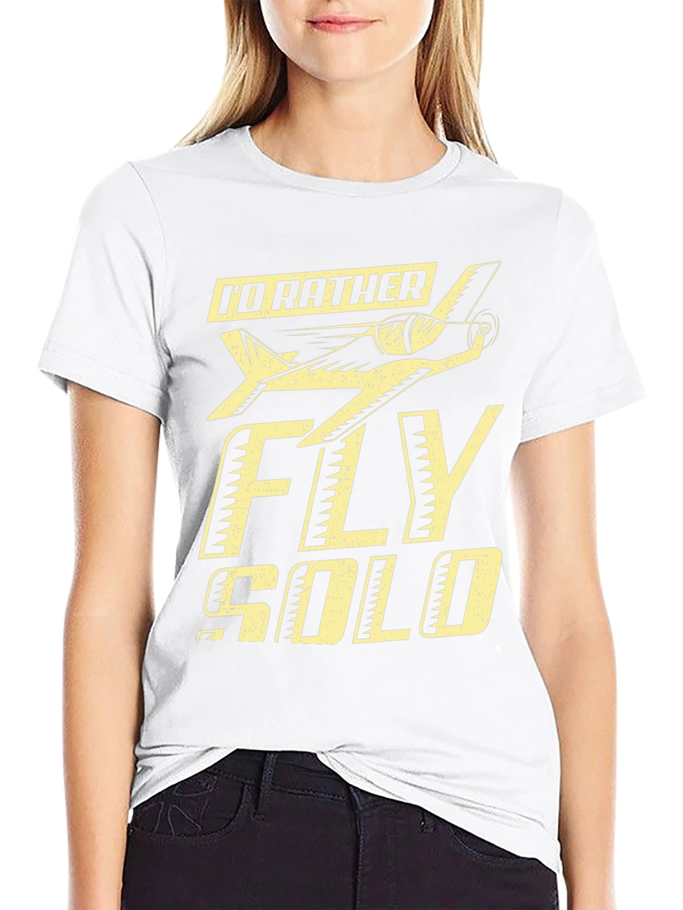 Fly Solo Graphic Tee - Pilot Aviation T-Shirt