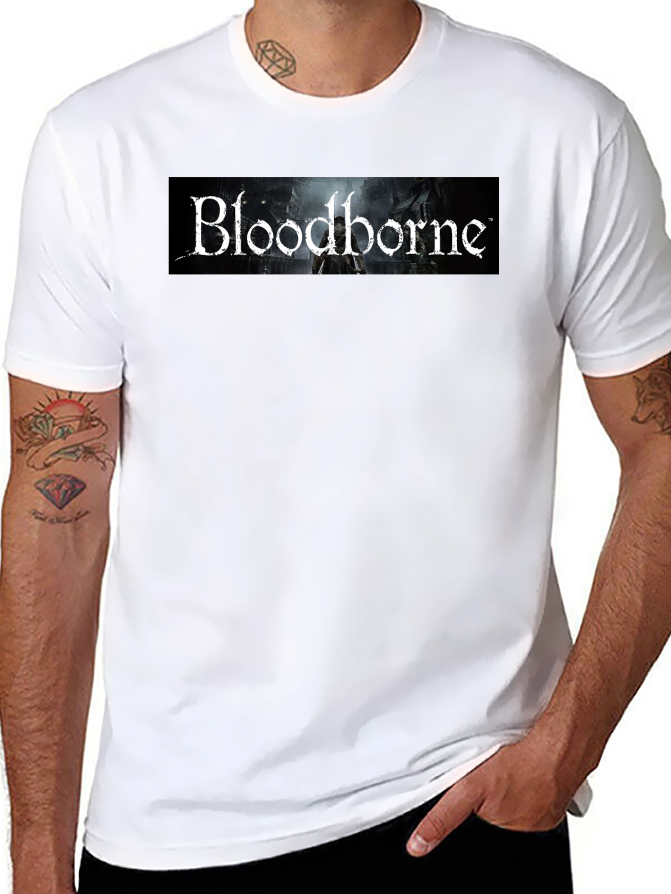 Bloodborne Graphic Tee - Hunters Dream T-Shirt