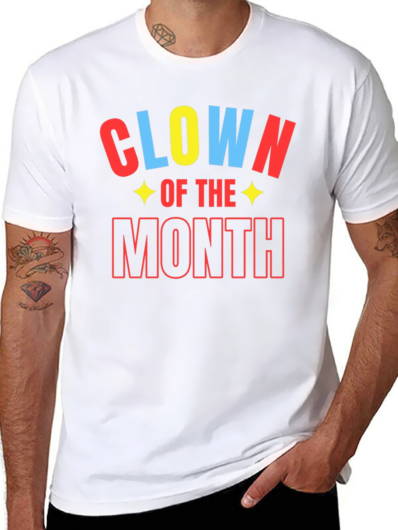 Clown of the Month Graphic T-Shirt