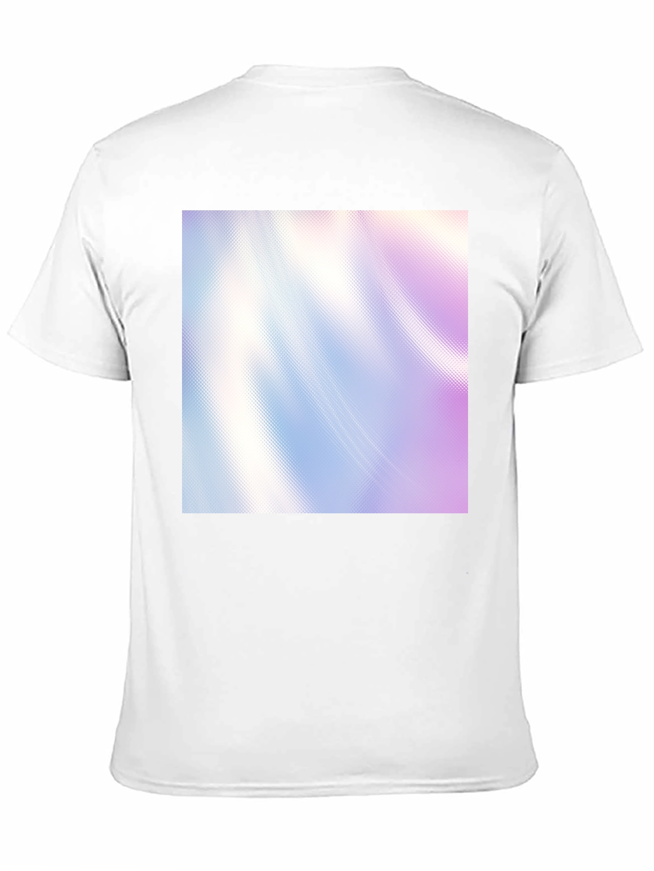 Modern Abstract Graphic Print Black T-Shirt