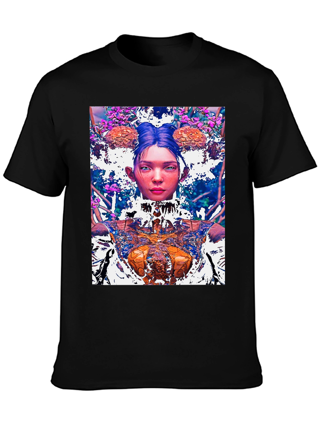 Unique Graphic Print T-Shirt