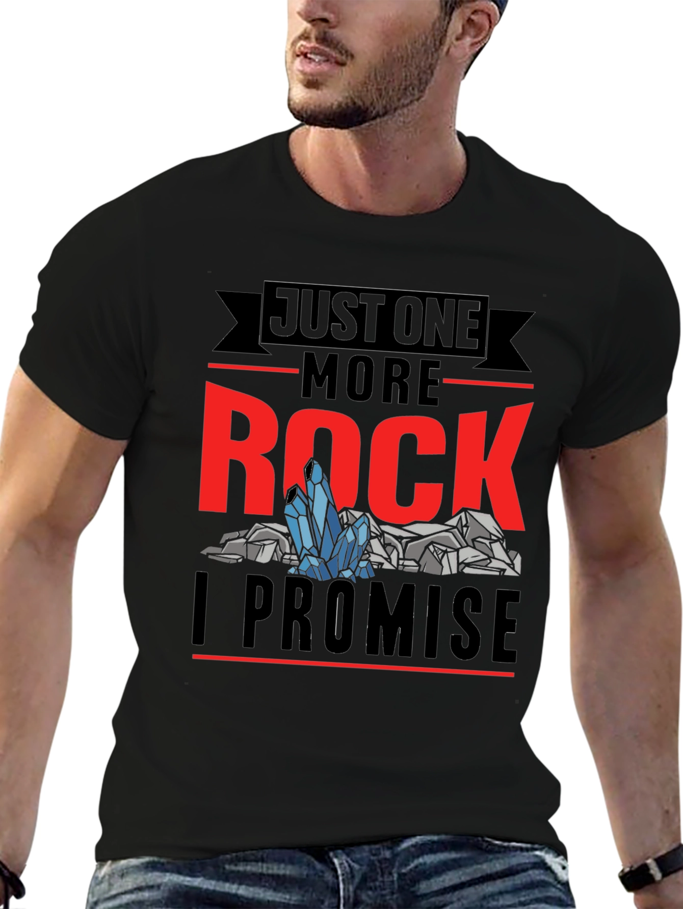 Just One More Rock Promise Graphic T-Shirt