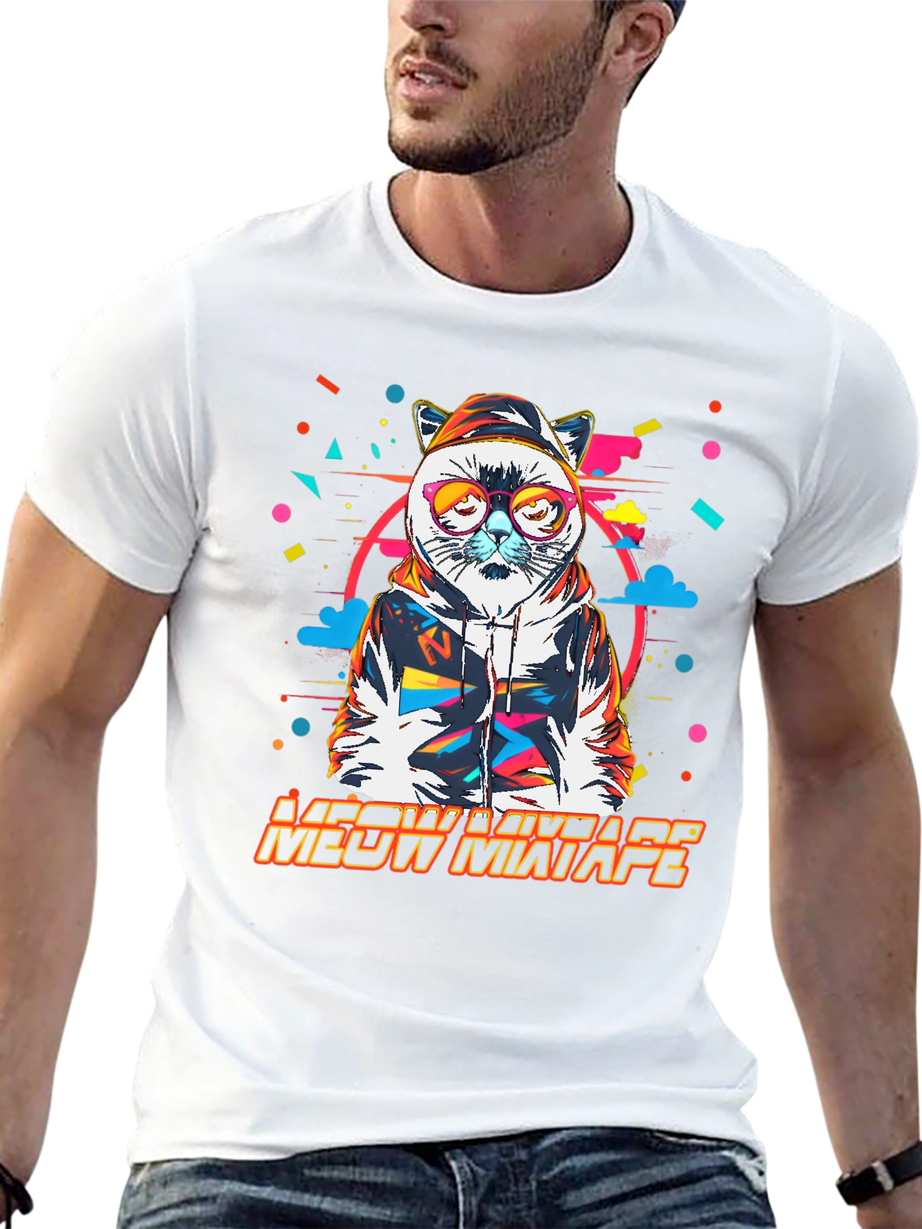 Meow Mixtape Graphic Tee