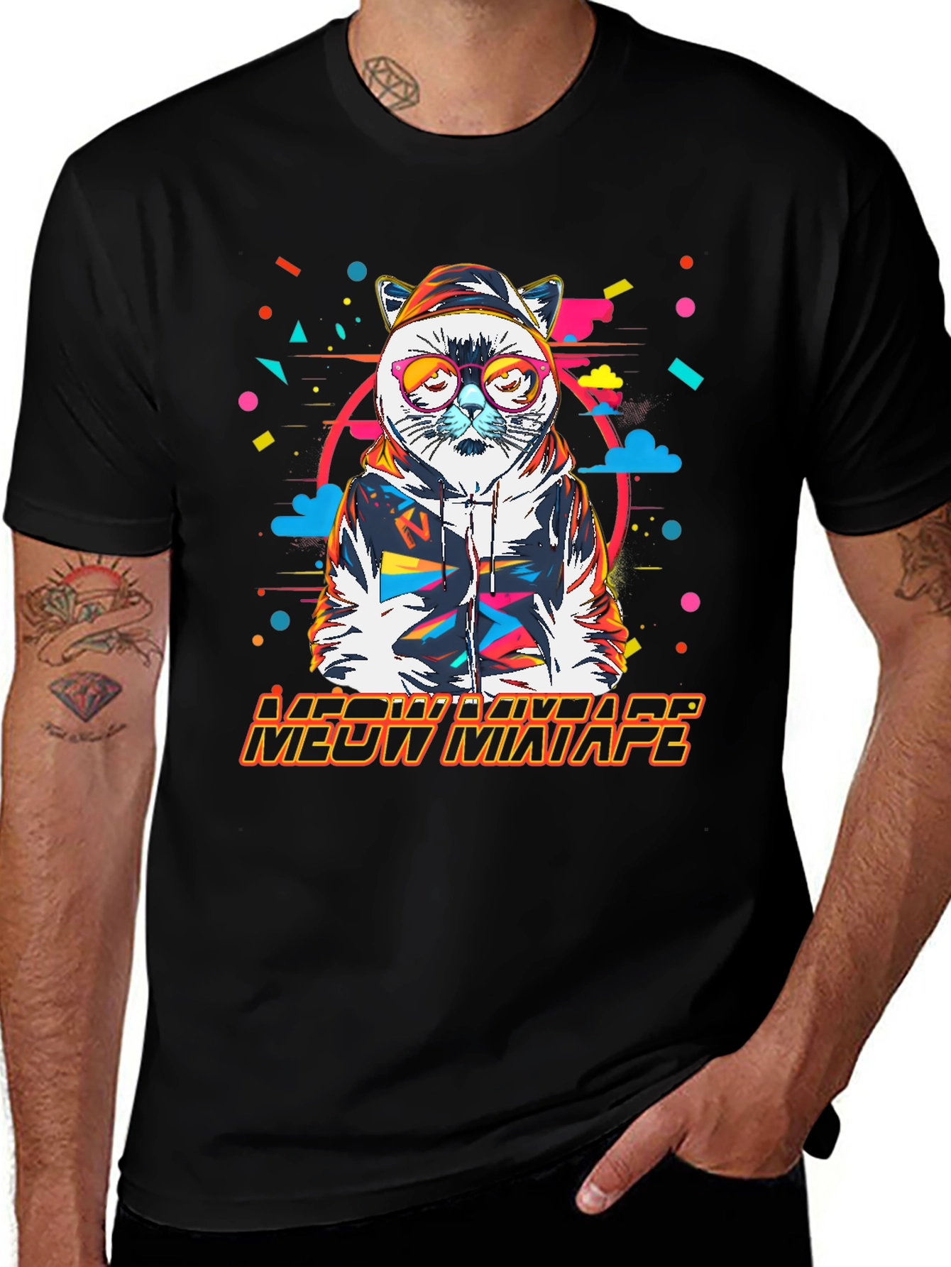 Meow Mixtape Graphic Tee