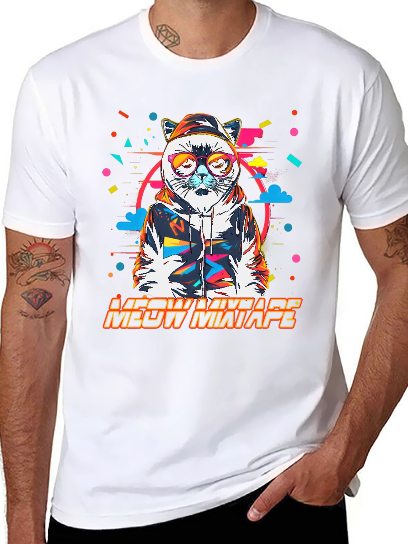 Meow Mixtape Graphic Tee
