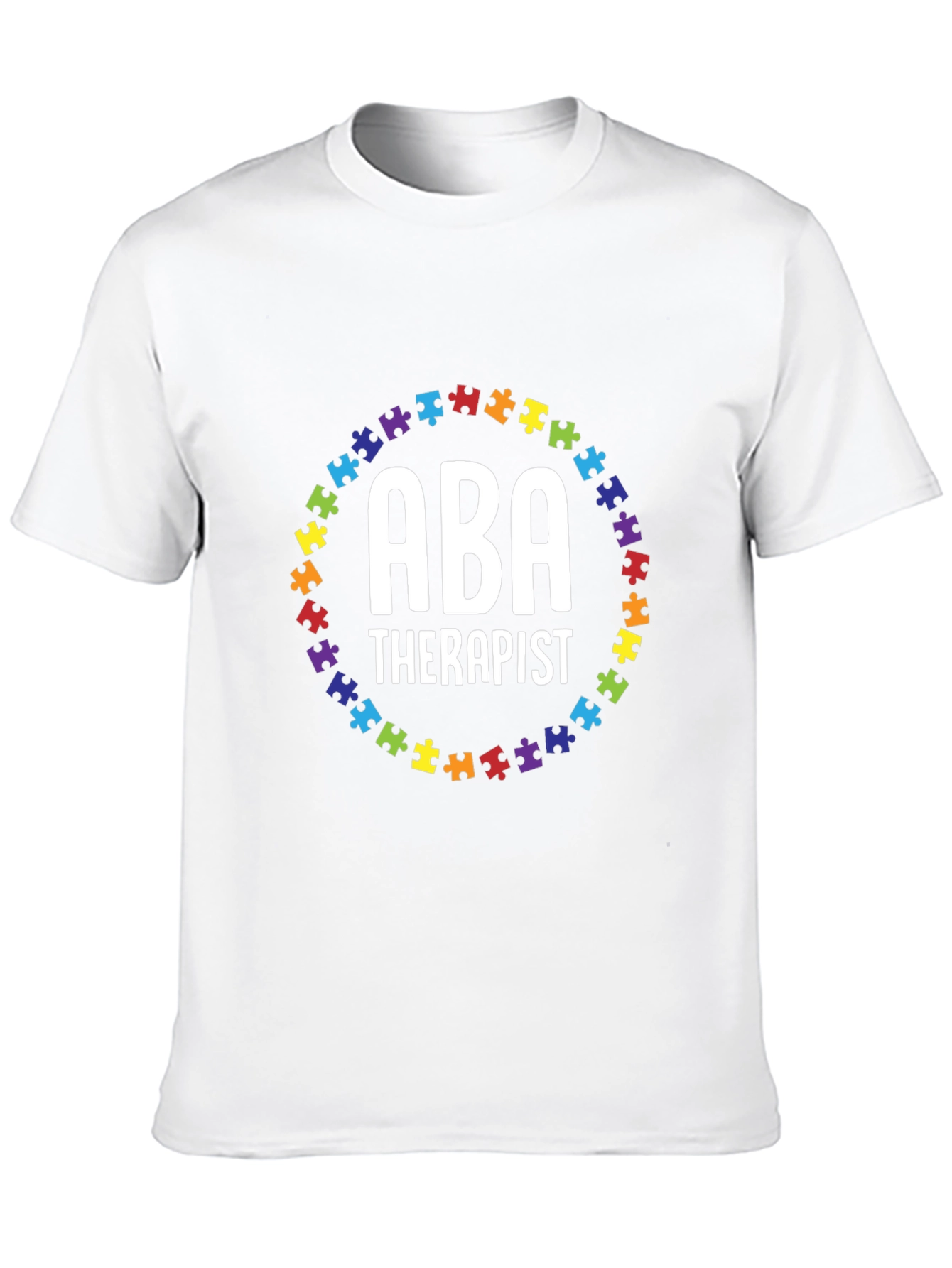 ABA Therapist Autism Puzzle T-Shirt