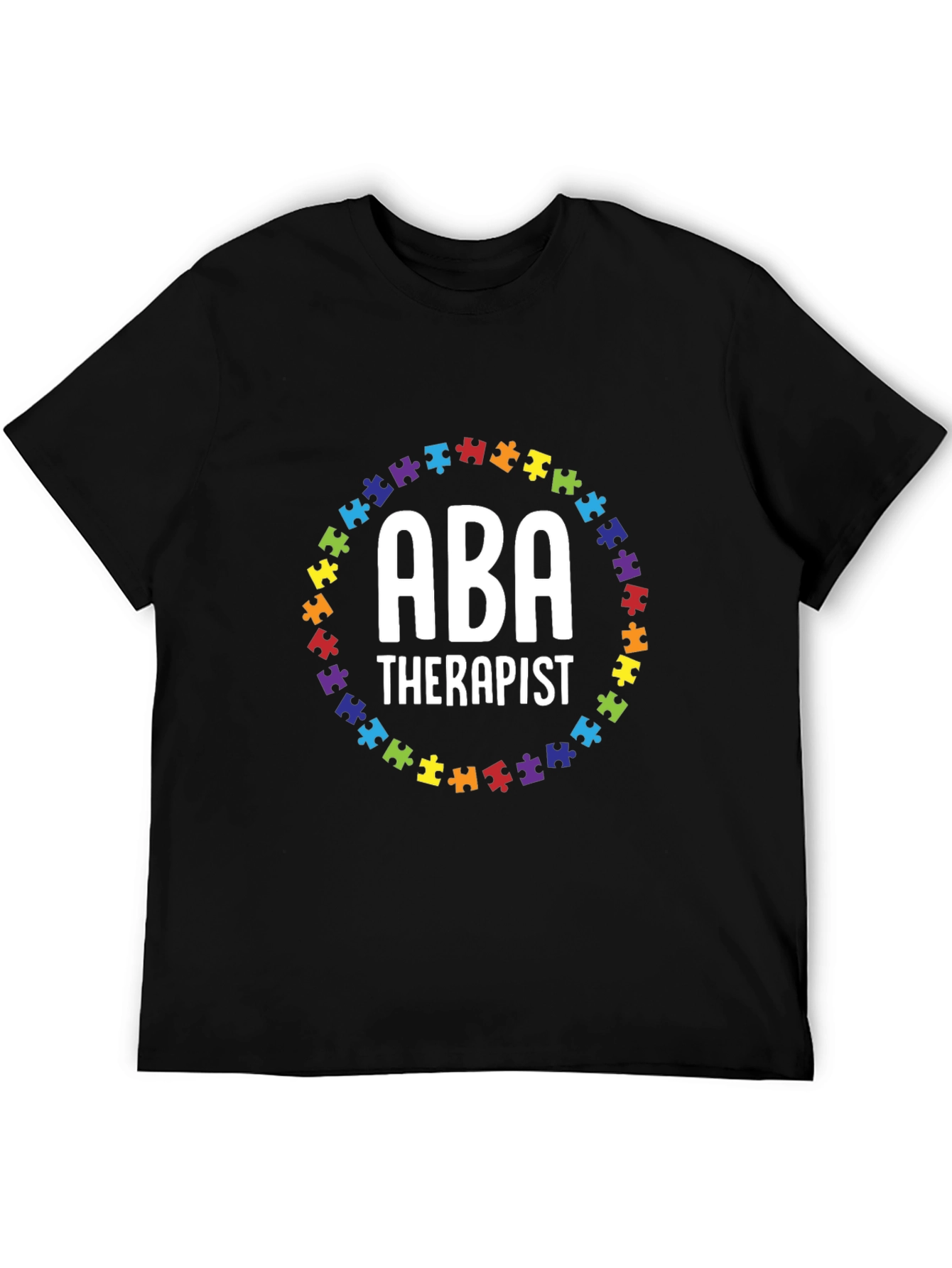ABA Therapist Autism Puzzle T-Shirt