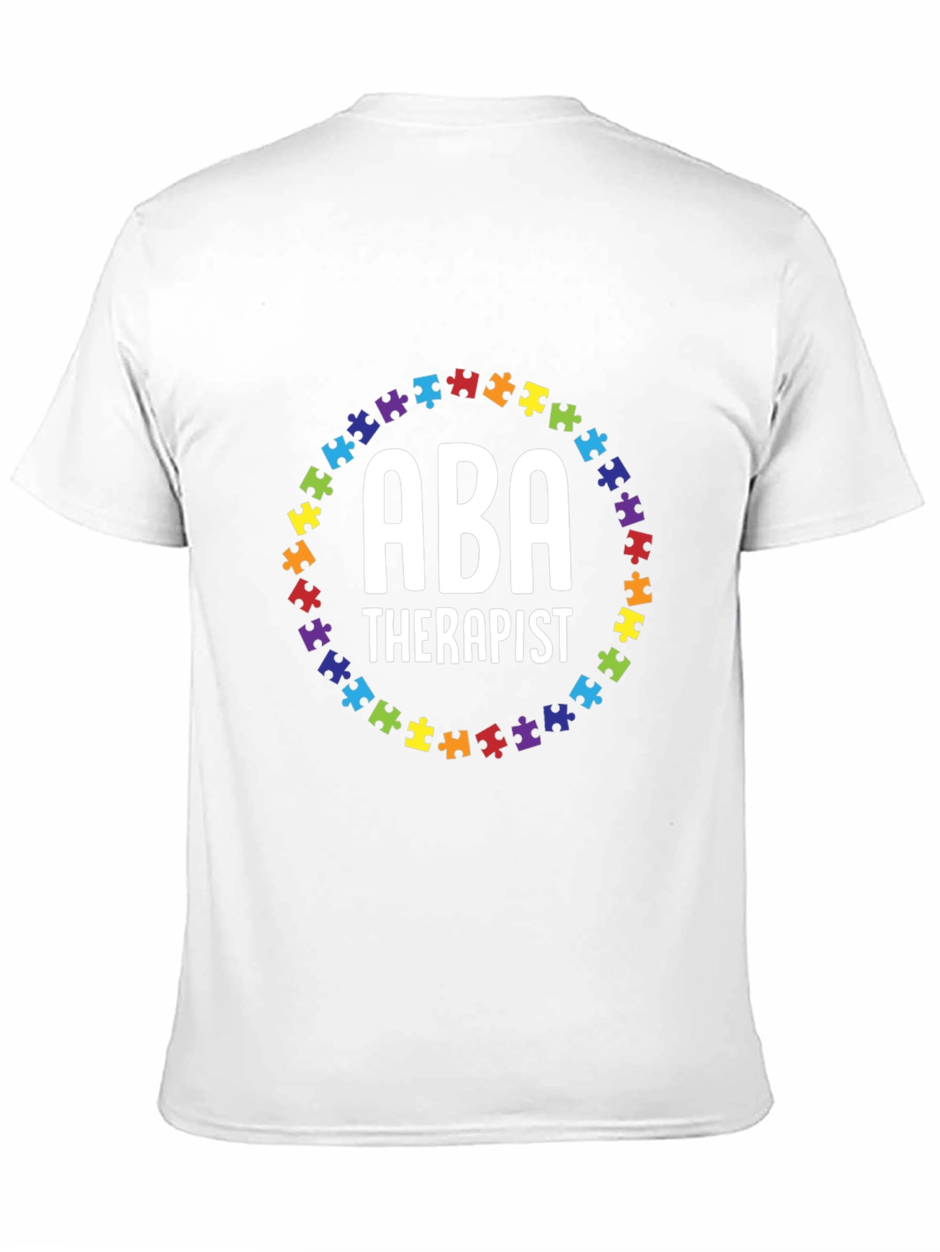 ABA Therapist Autism Puzzle T-Shirt