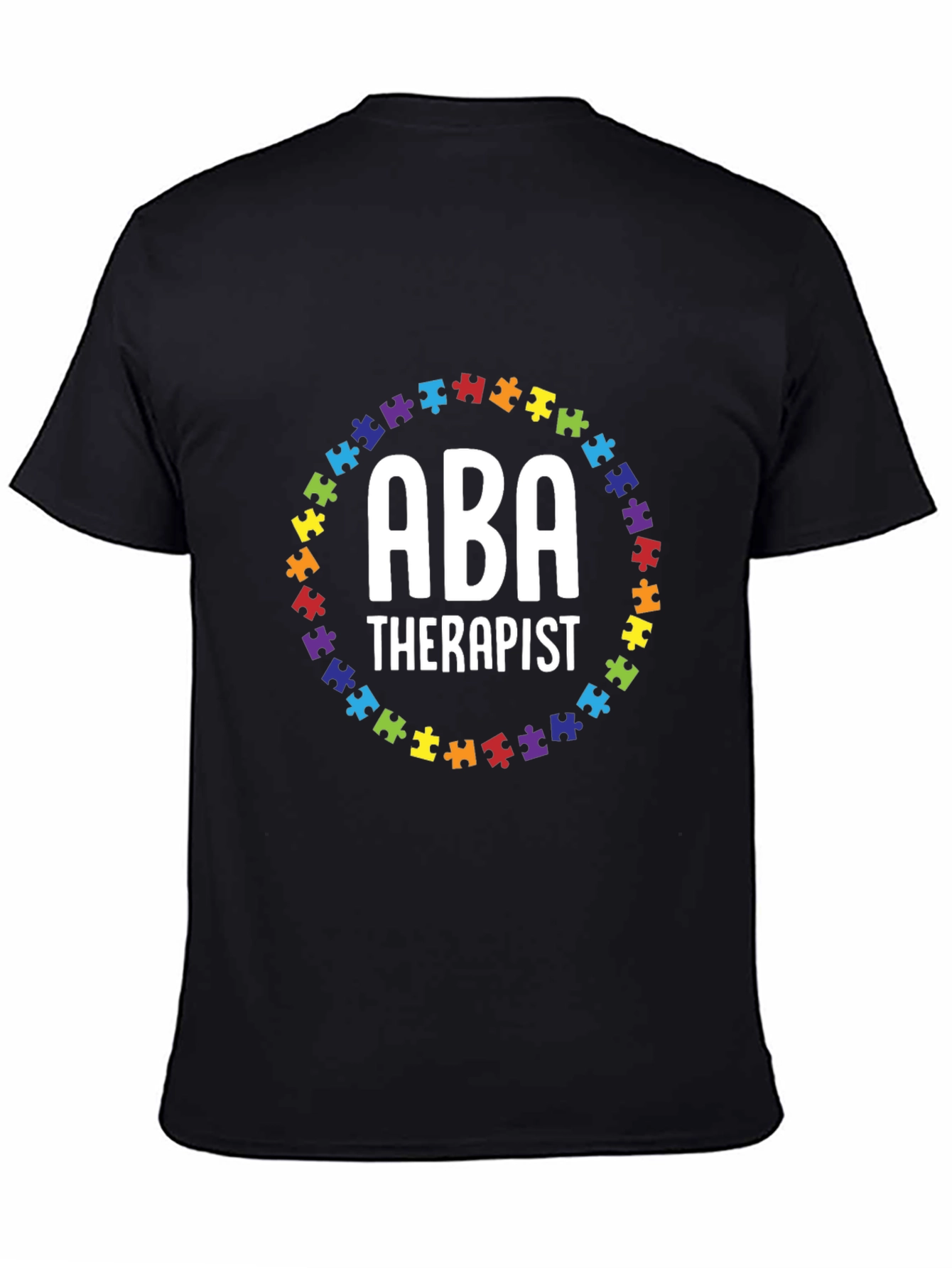 ABA Therapist Autism Puzzle T-Shirt