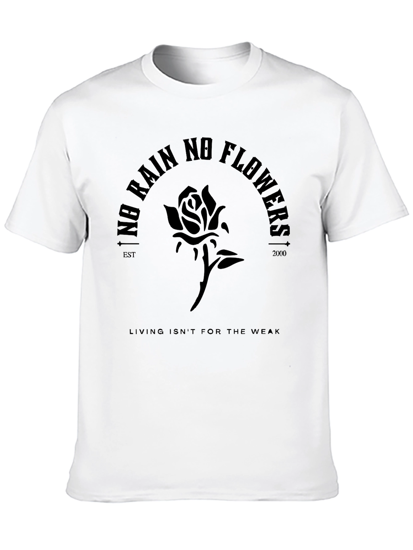 No Rain No Flowers Graphic T-Shirt
