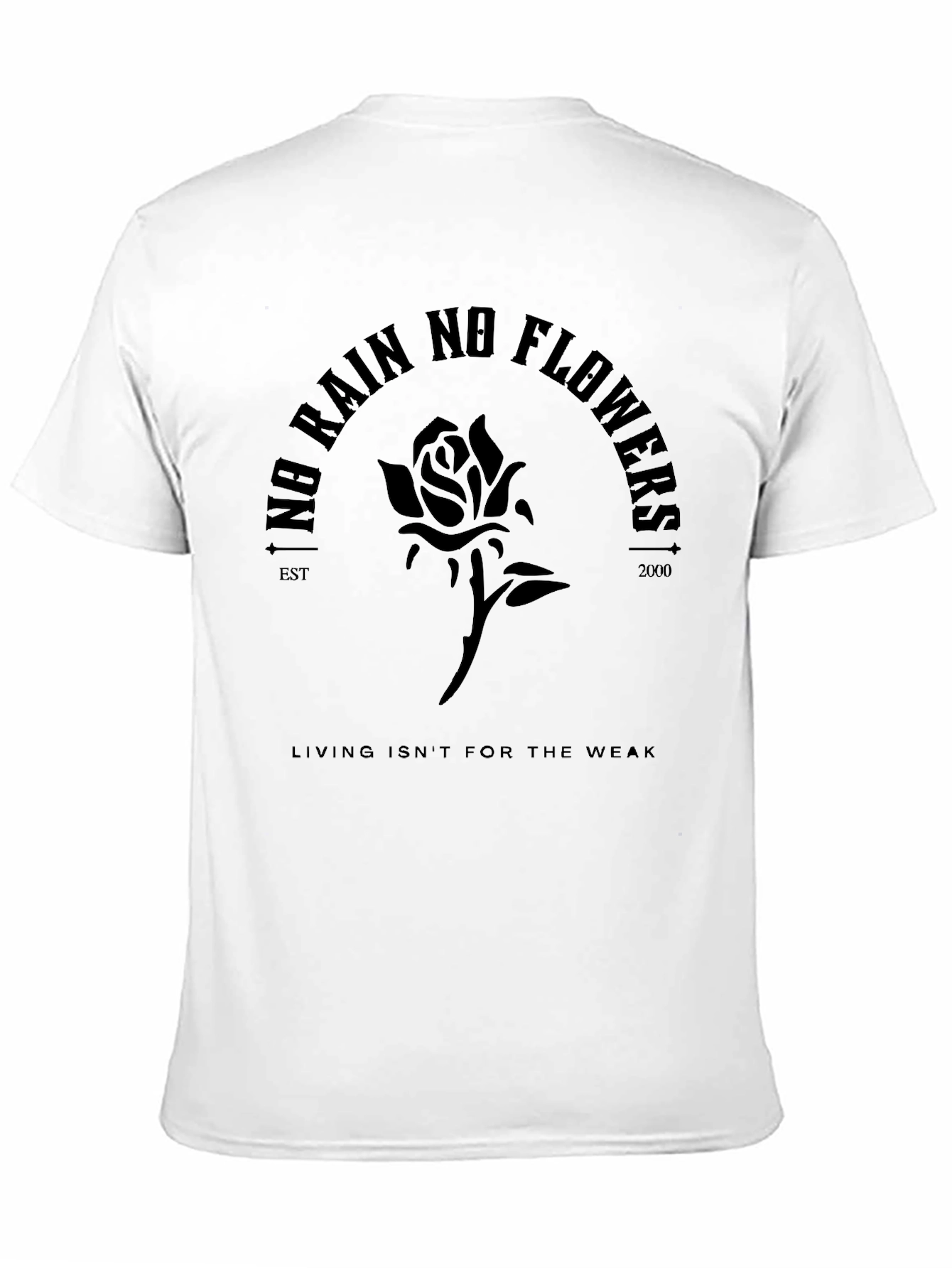 No Rain No Flowers Graphic T-Shirt