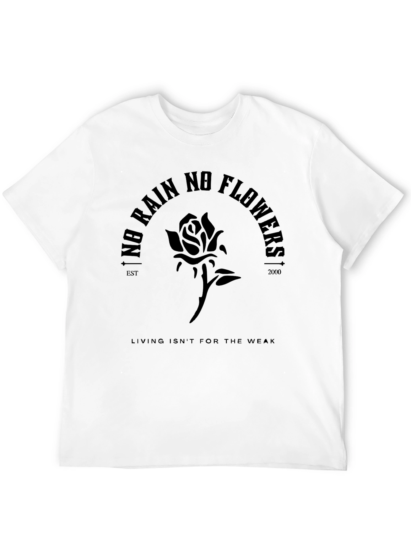 No Rain No Flowers Graphic T-Shirt
