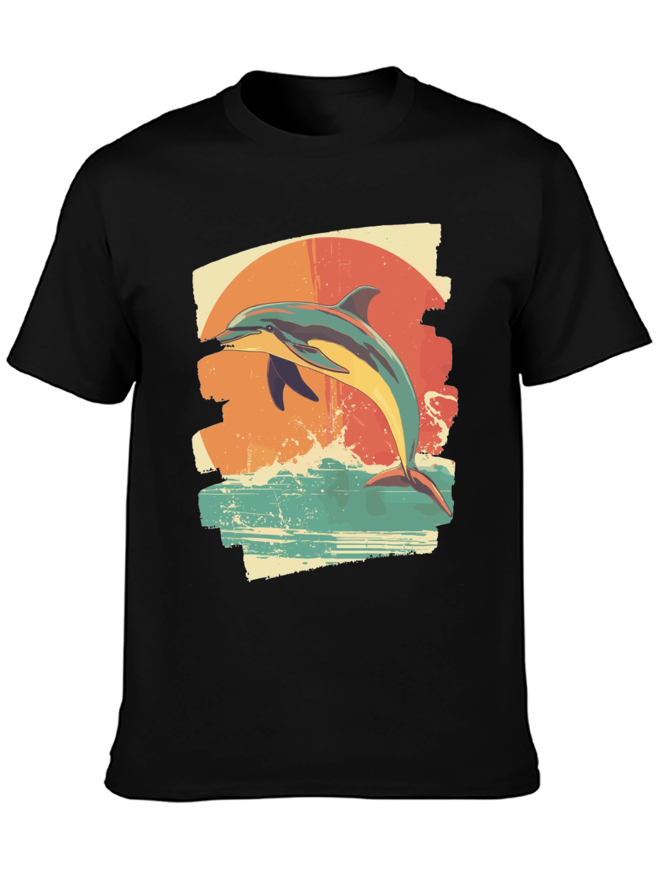 Dolphin Sunset T-Shirt - Ocean Lover Tee