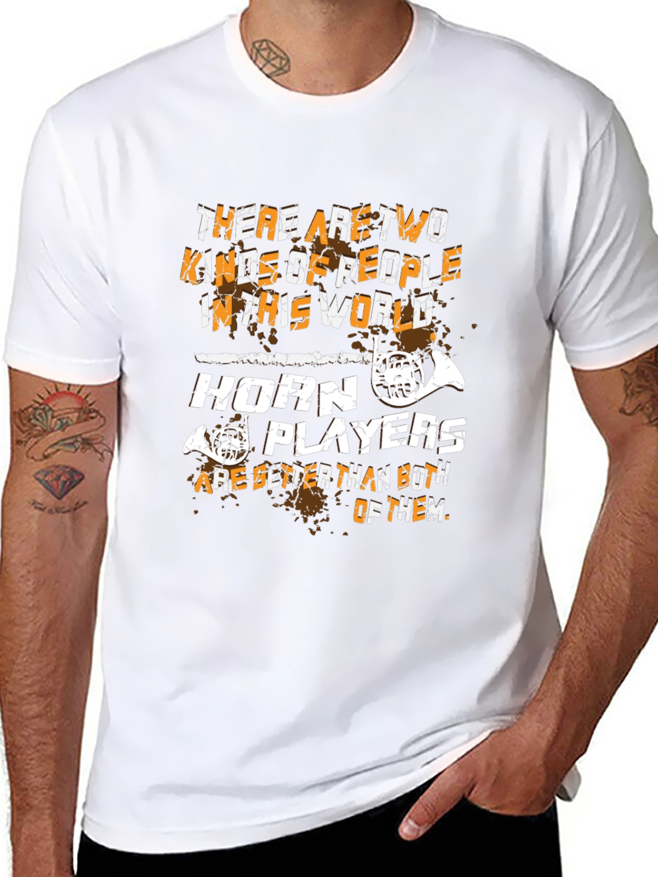 Horn Player T-Shirt - Musician Humor Tee