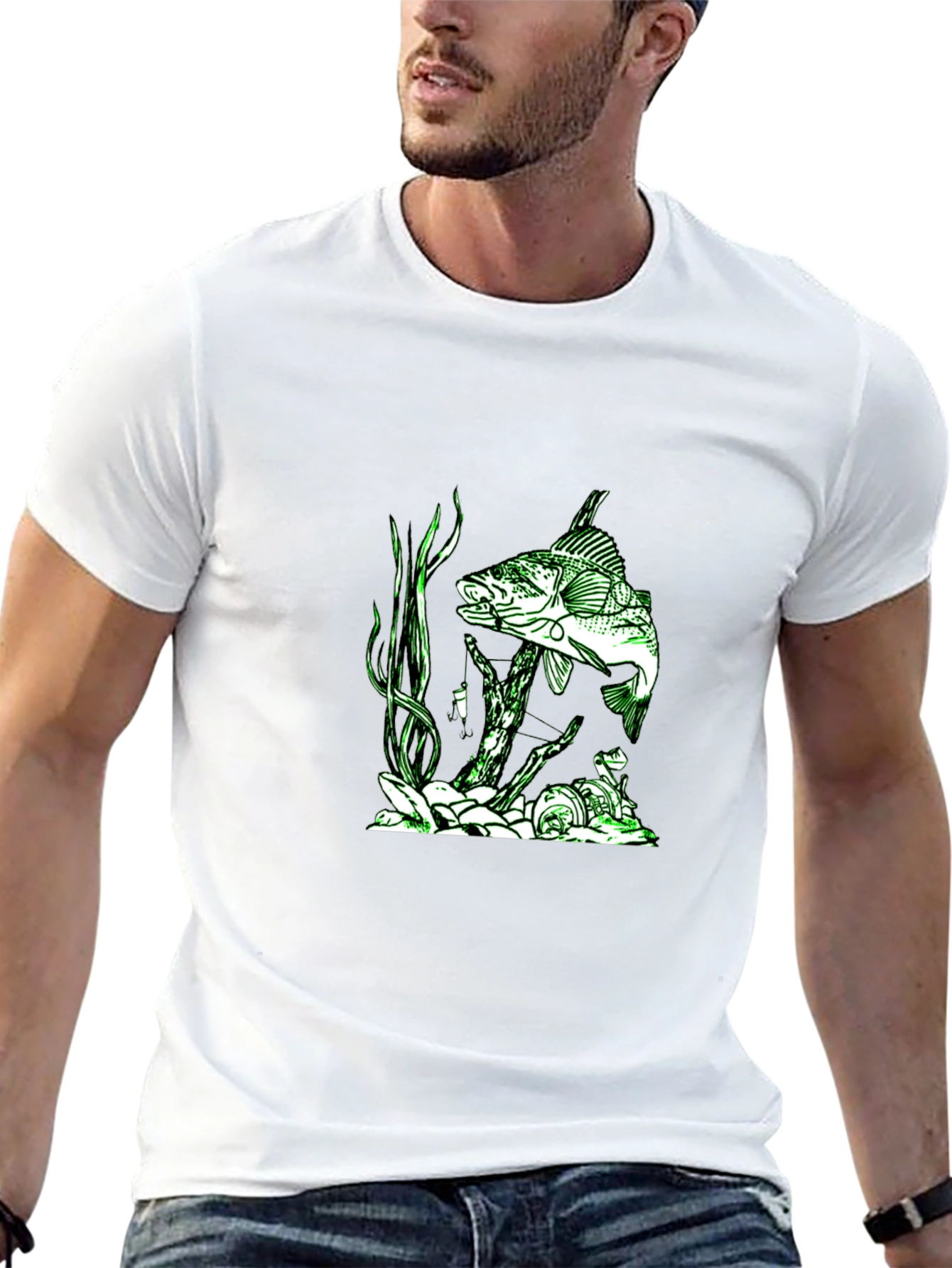 Walleye Fishing Graphic Tee