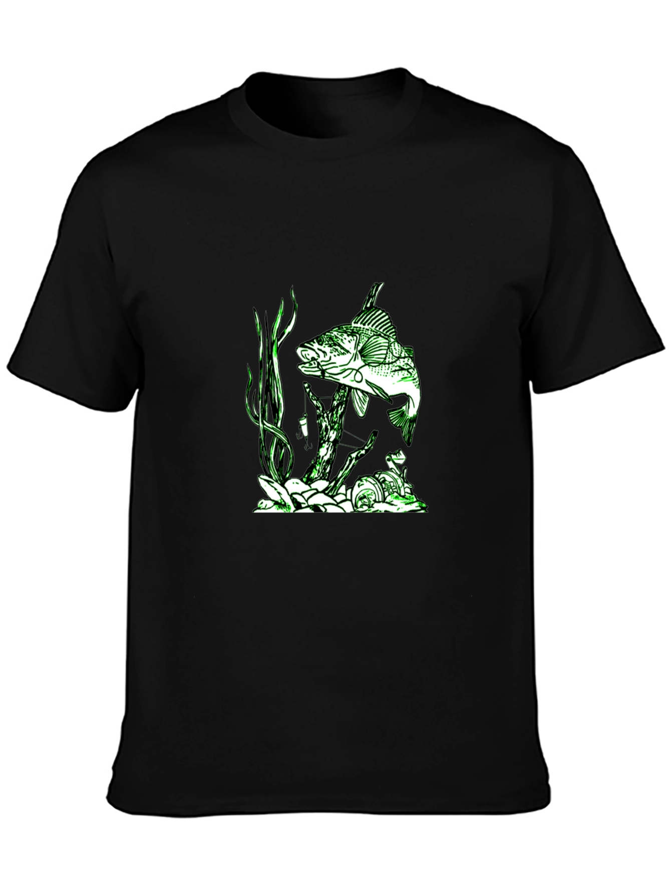 Walleye Fishing Graphic Tee