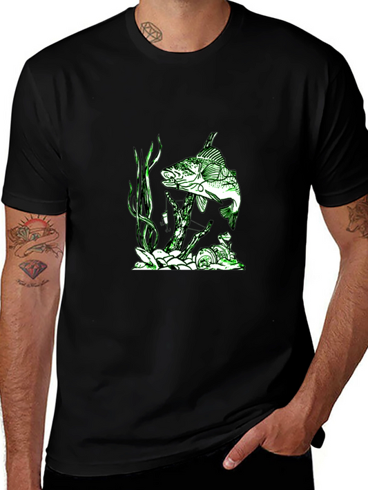 Walleye Fishing Graphic Tee