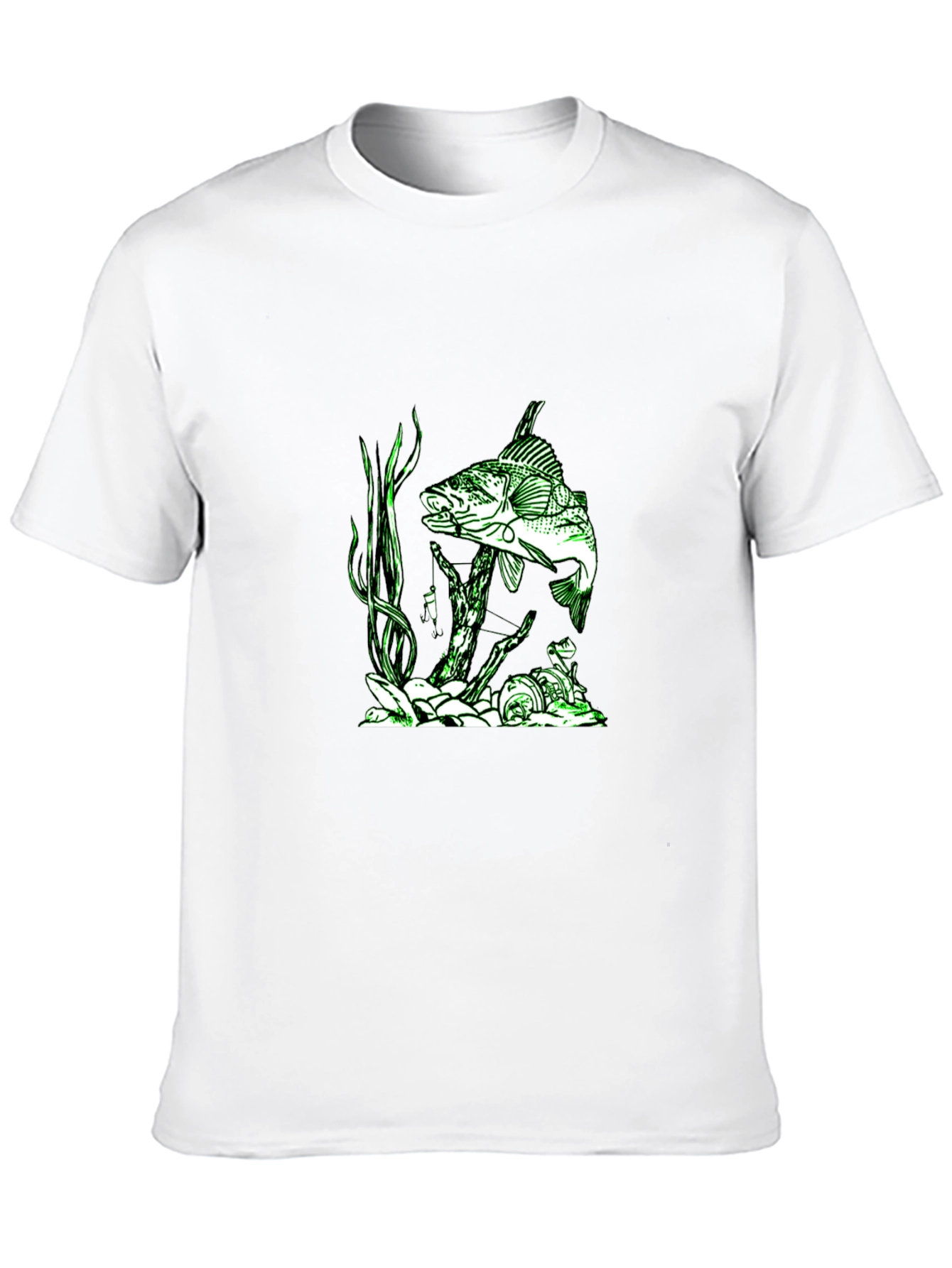 Walleye Fishing Graphic Tee