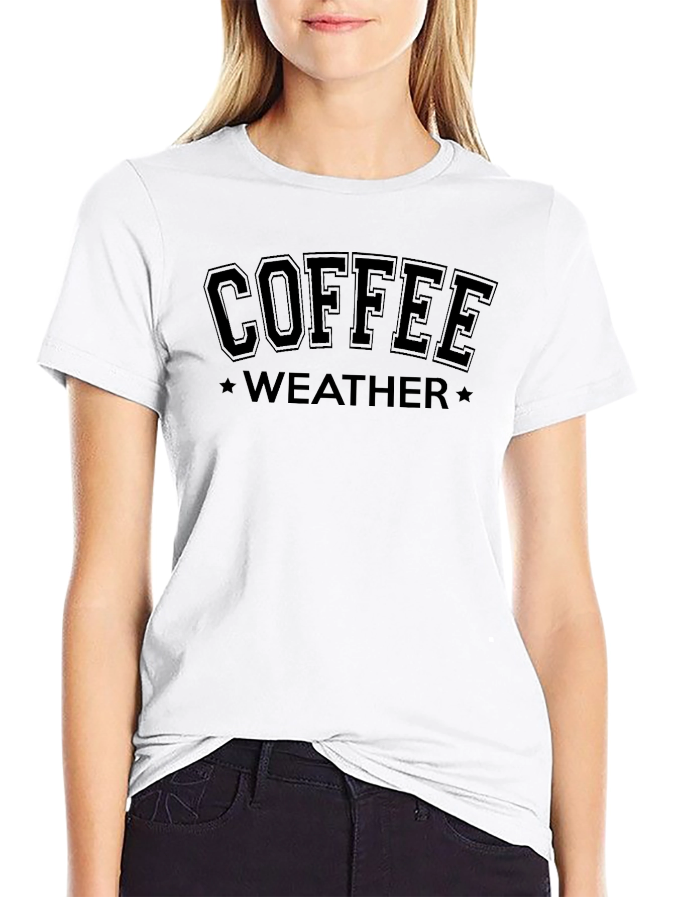 Coffee Weather Graphic Tee - Unisex Cotton T-Shirt