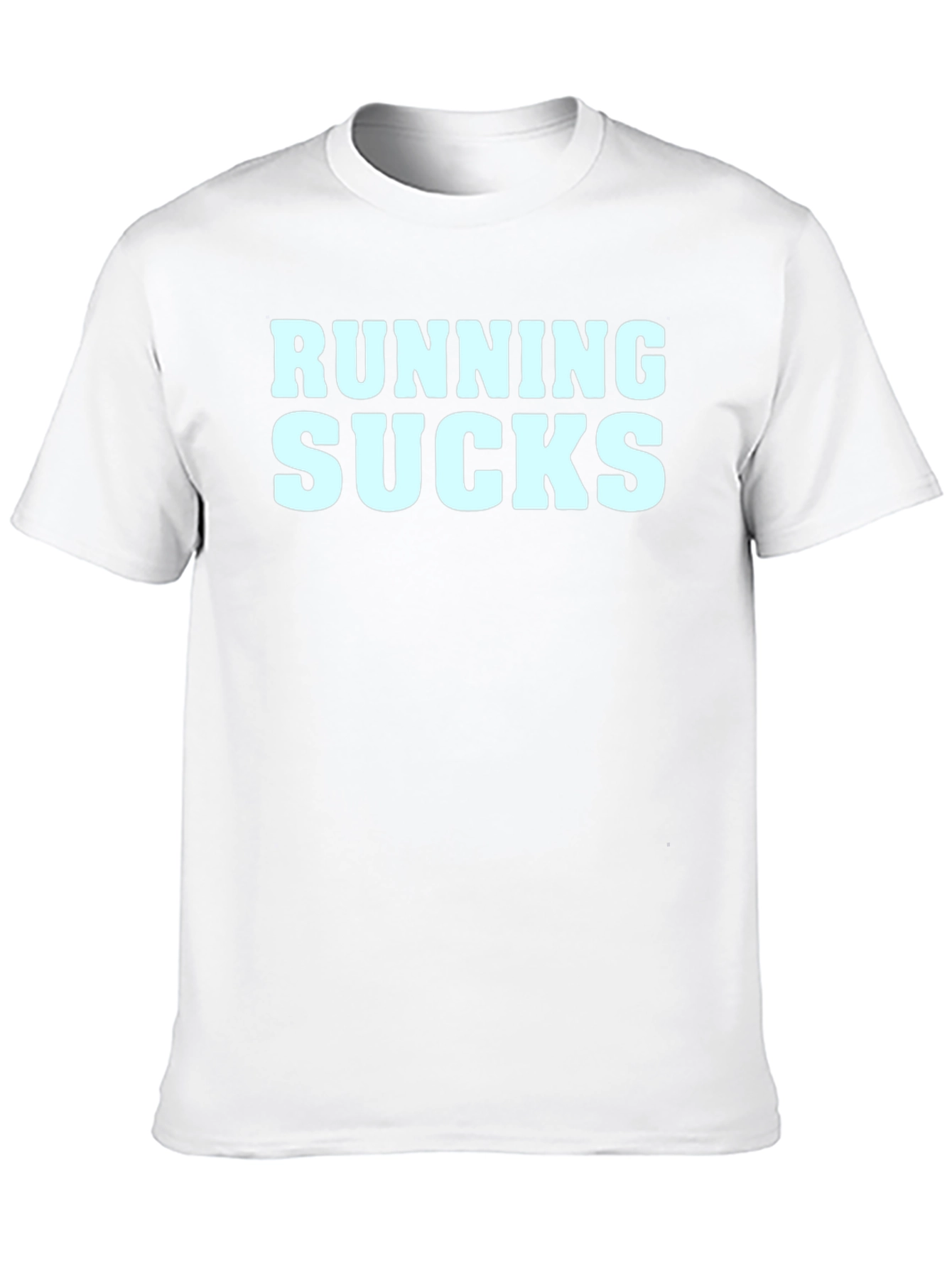 Funny Running Sucks Graphic T-Shirt